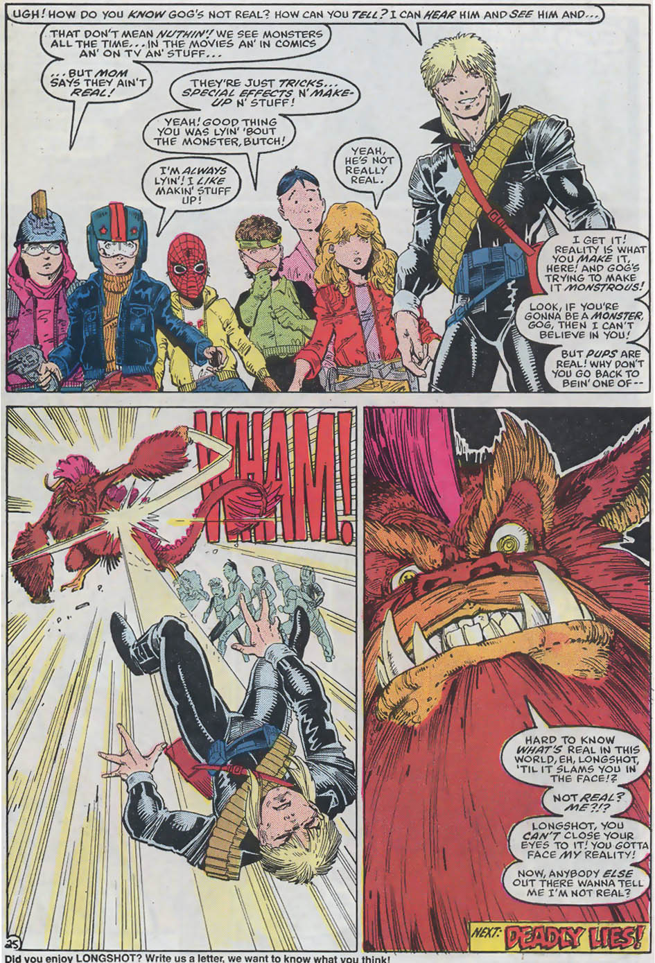 Read online Longshot (1985) comic -  Issue #4 - 26