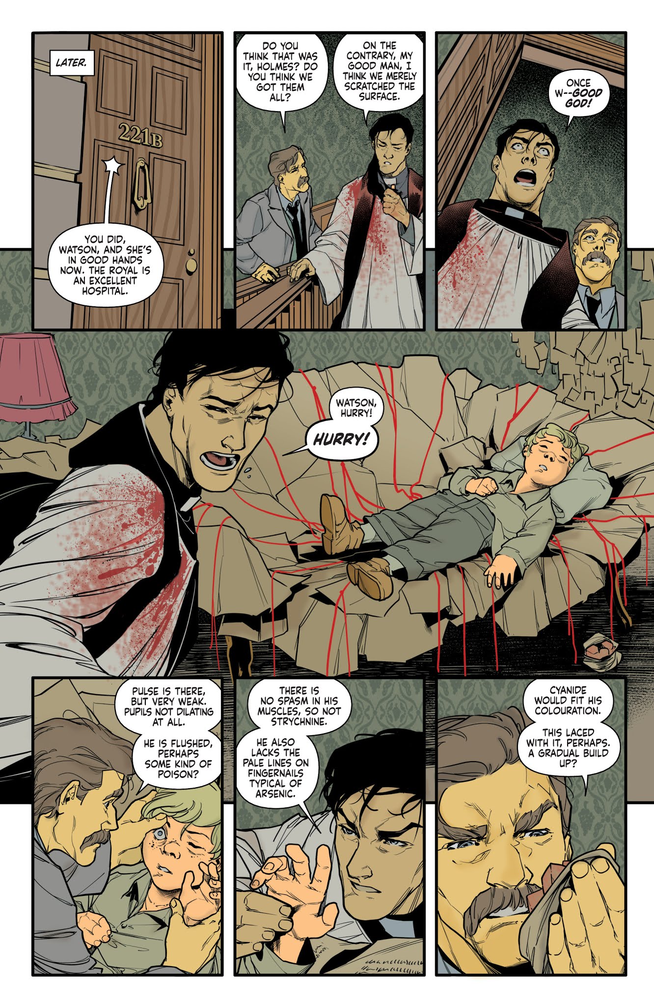 Read online Sherlock Holmes: The Vanishing Man comic -  Issue #4 - 20