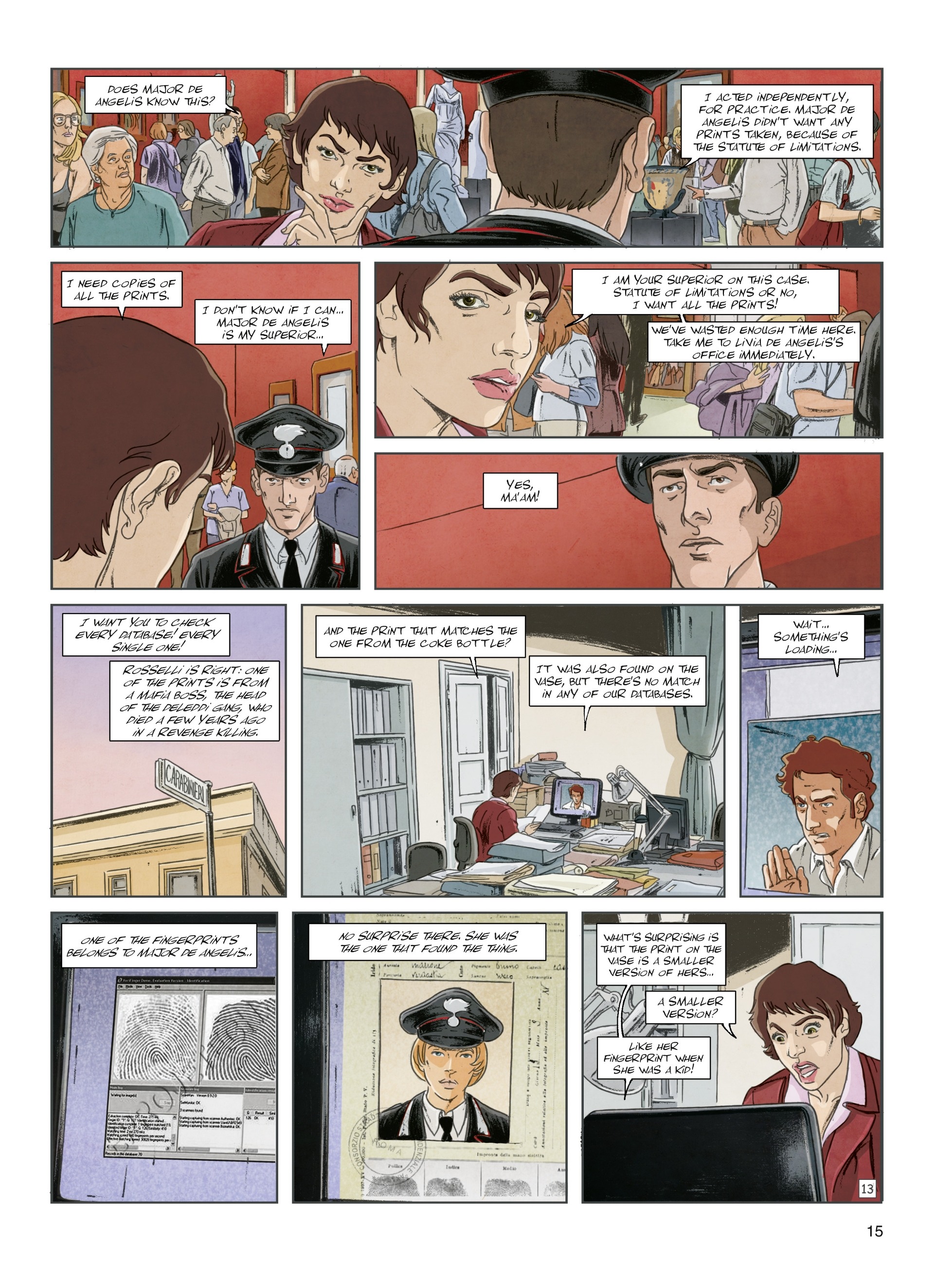 Read online Interpol comic -  Issue #3 - 15