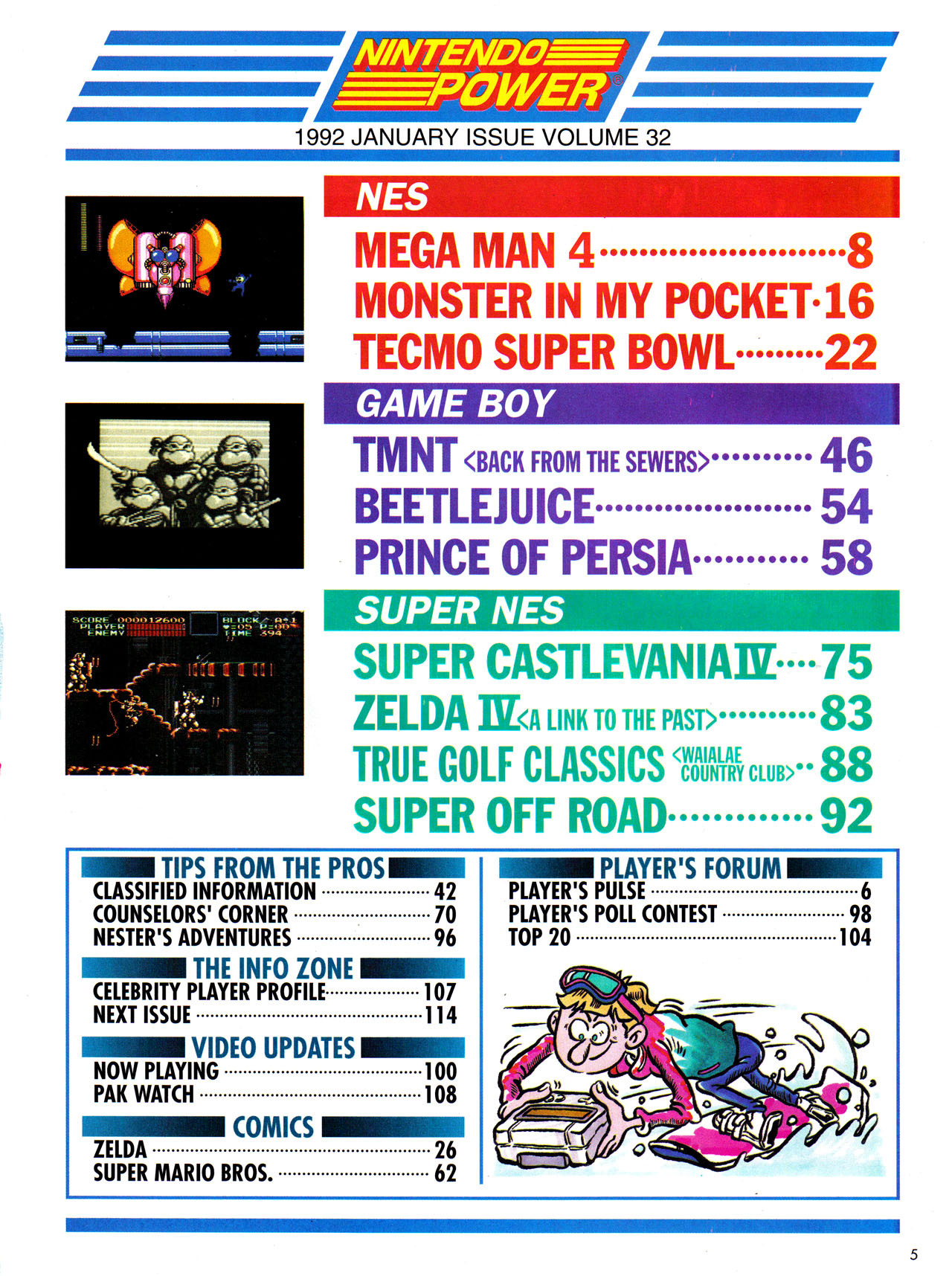 Read online Nintendo Power comic -  Issue #32 - 6