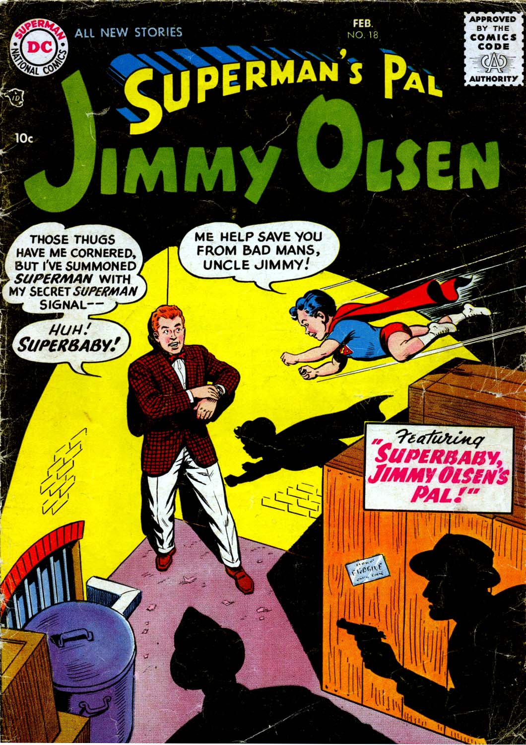Read online Superman's Pal Jimmy Olsen comic -  Issue #18 - 1
