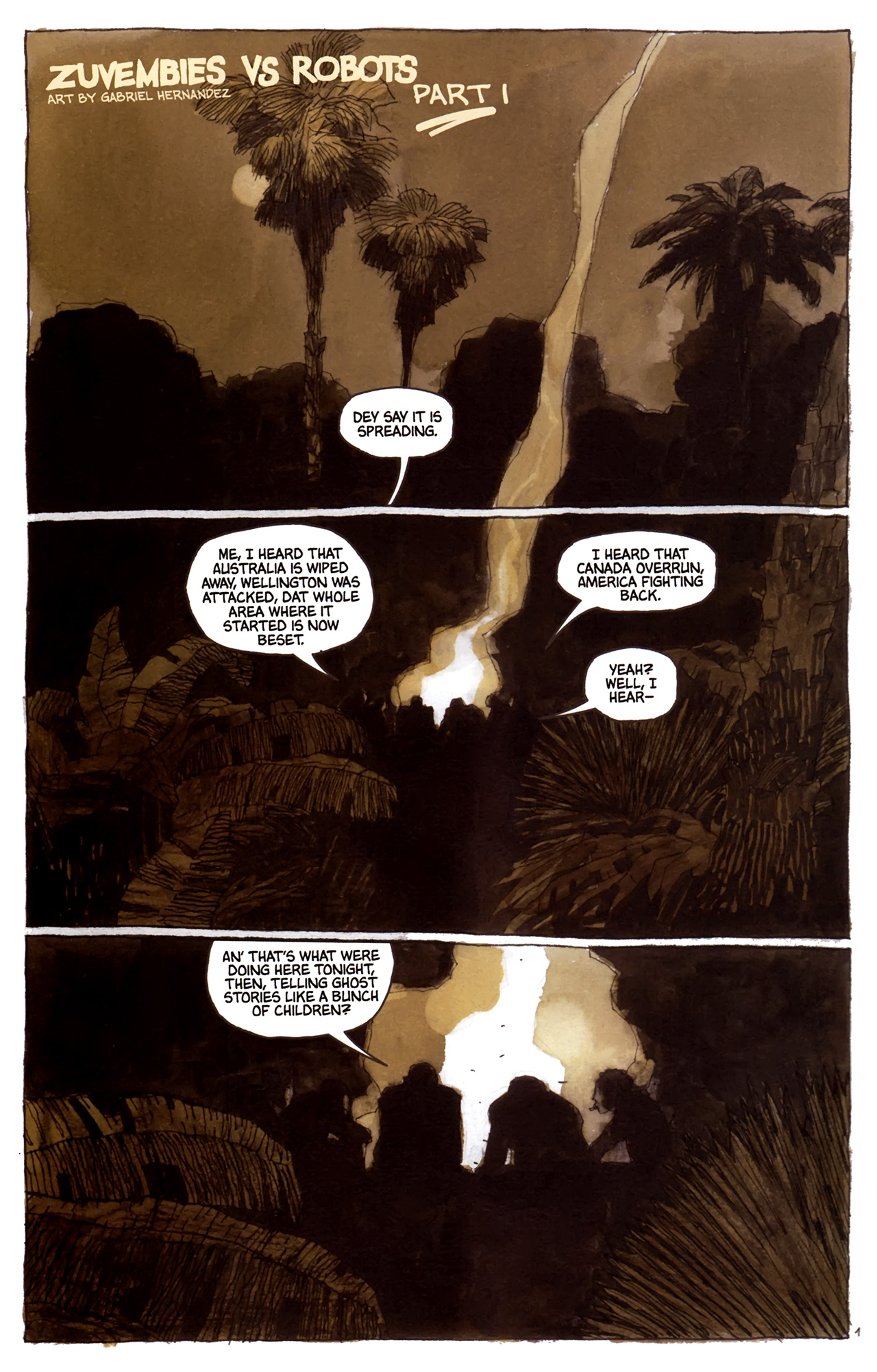 Read online Zombies vs. Robots Aventure comic -  Issue #1 - 16