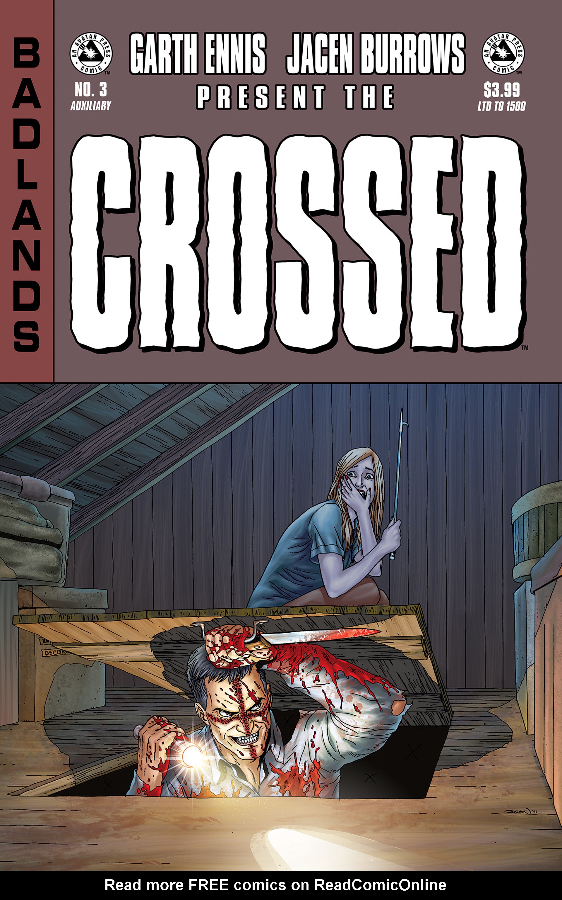 Read online Crossed: Badlands comic -  Issue #3 - 4