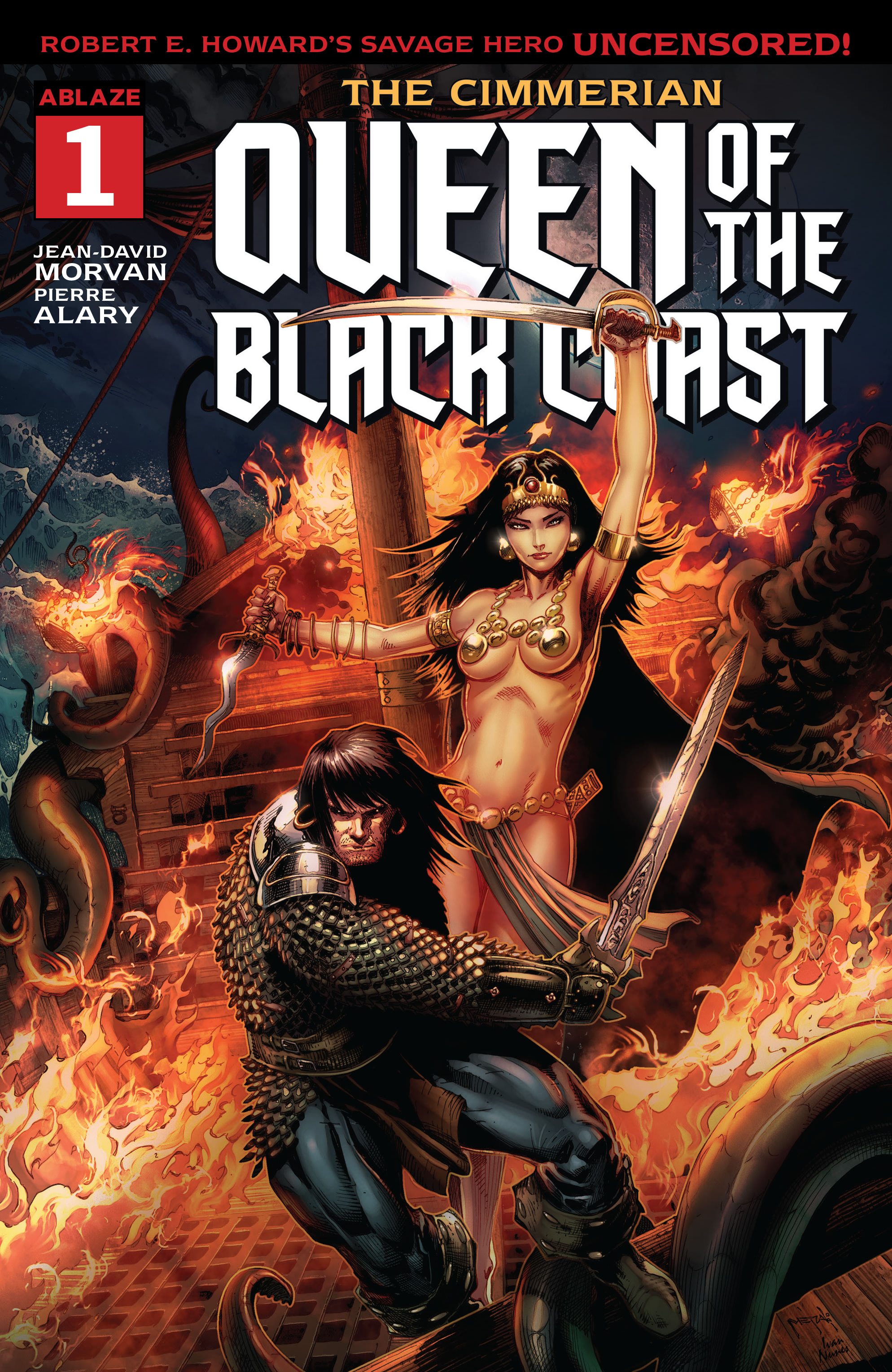 Read online The Cimmerian: Queen of the Black Coast comic -  Issue #1 - 1