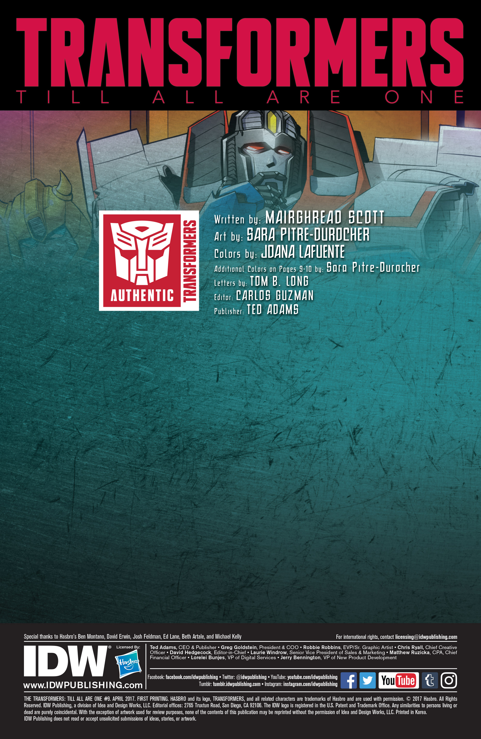 Read online Transformers: Till All Are One comic -  Issue #9 - 2