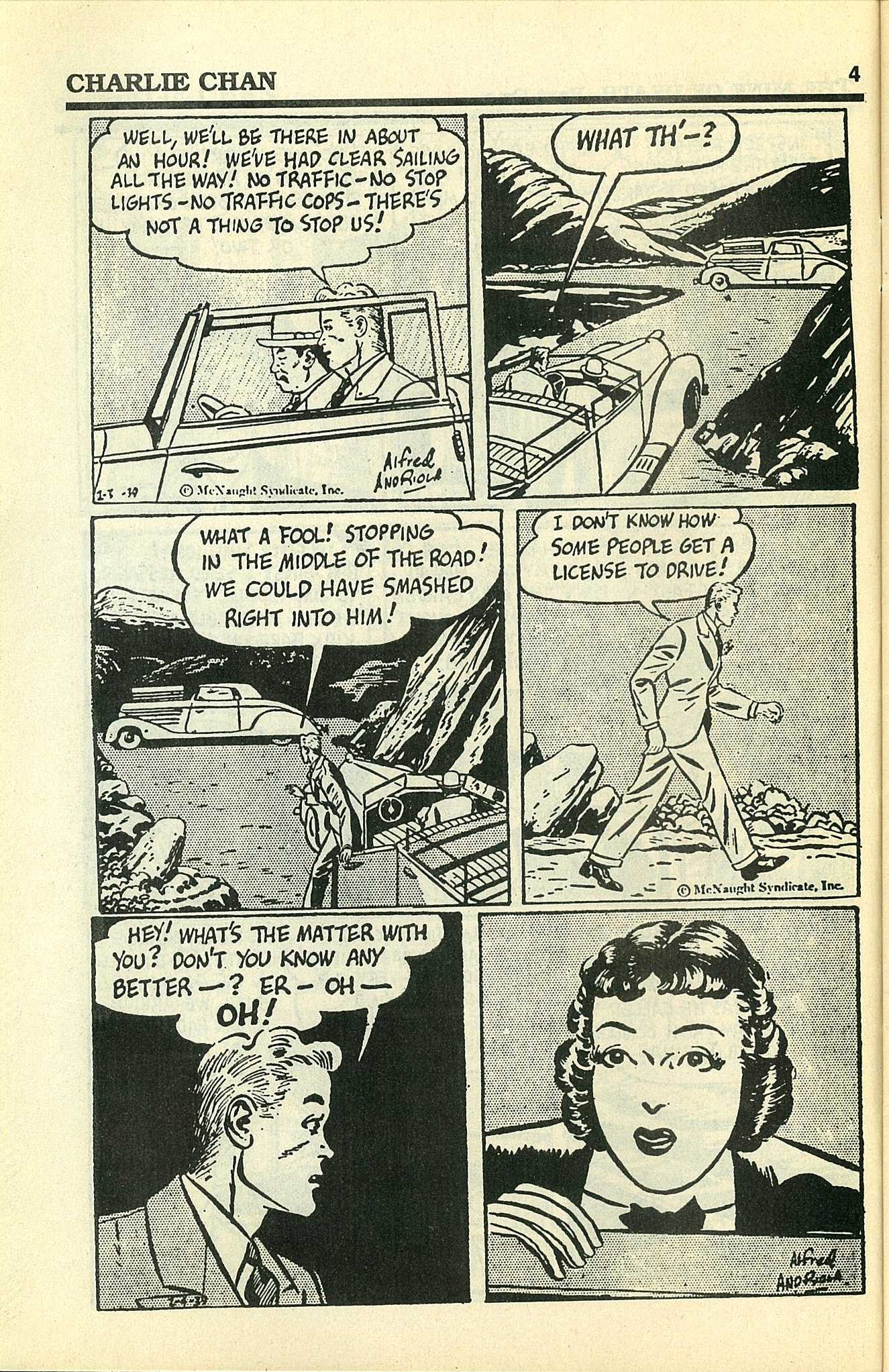 Read online Charlie Chan comic -  Issue #1 - 6