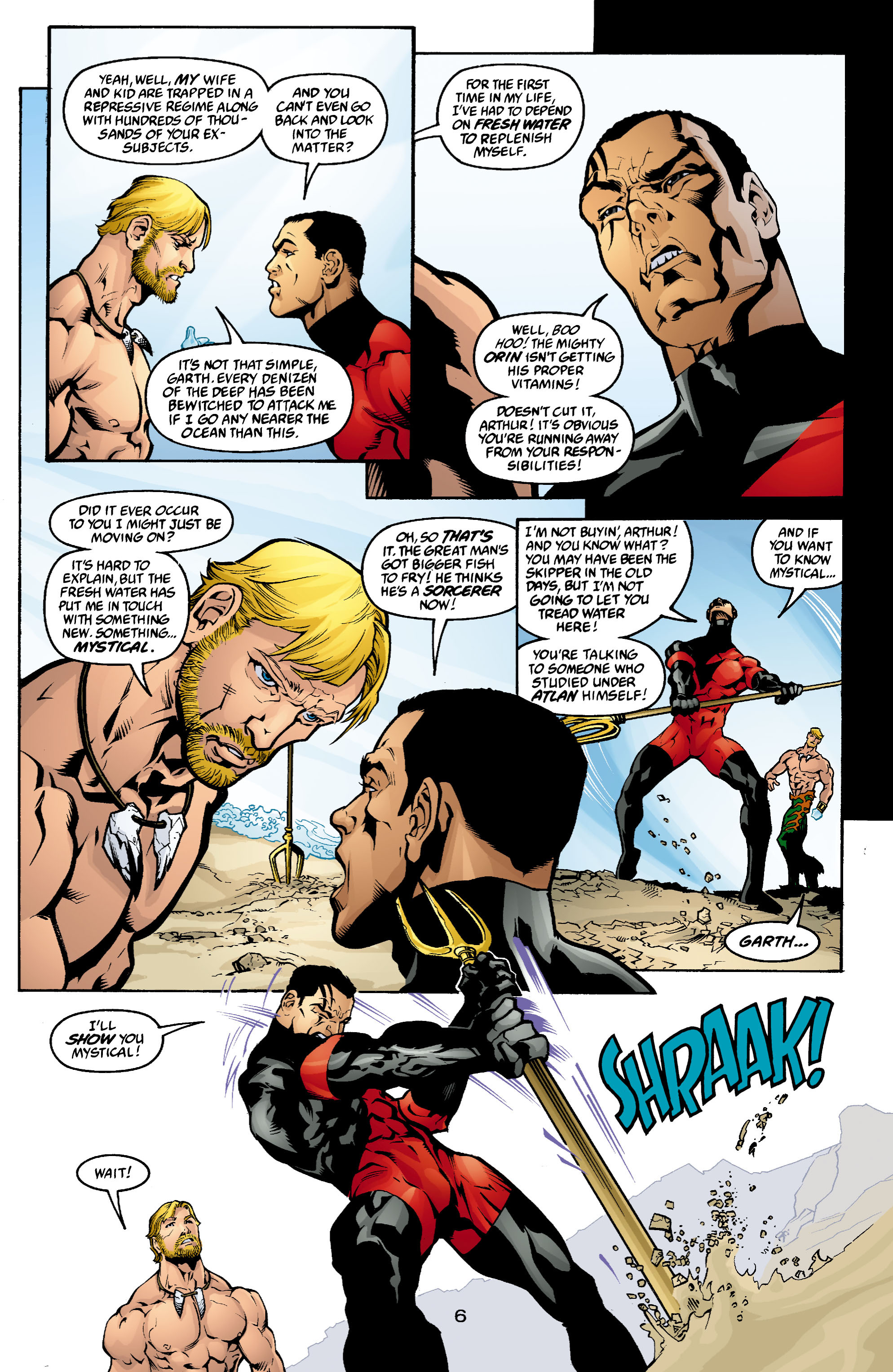 Read online Aquaman (2003) comic -  Issue #4 - 7