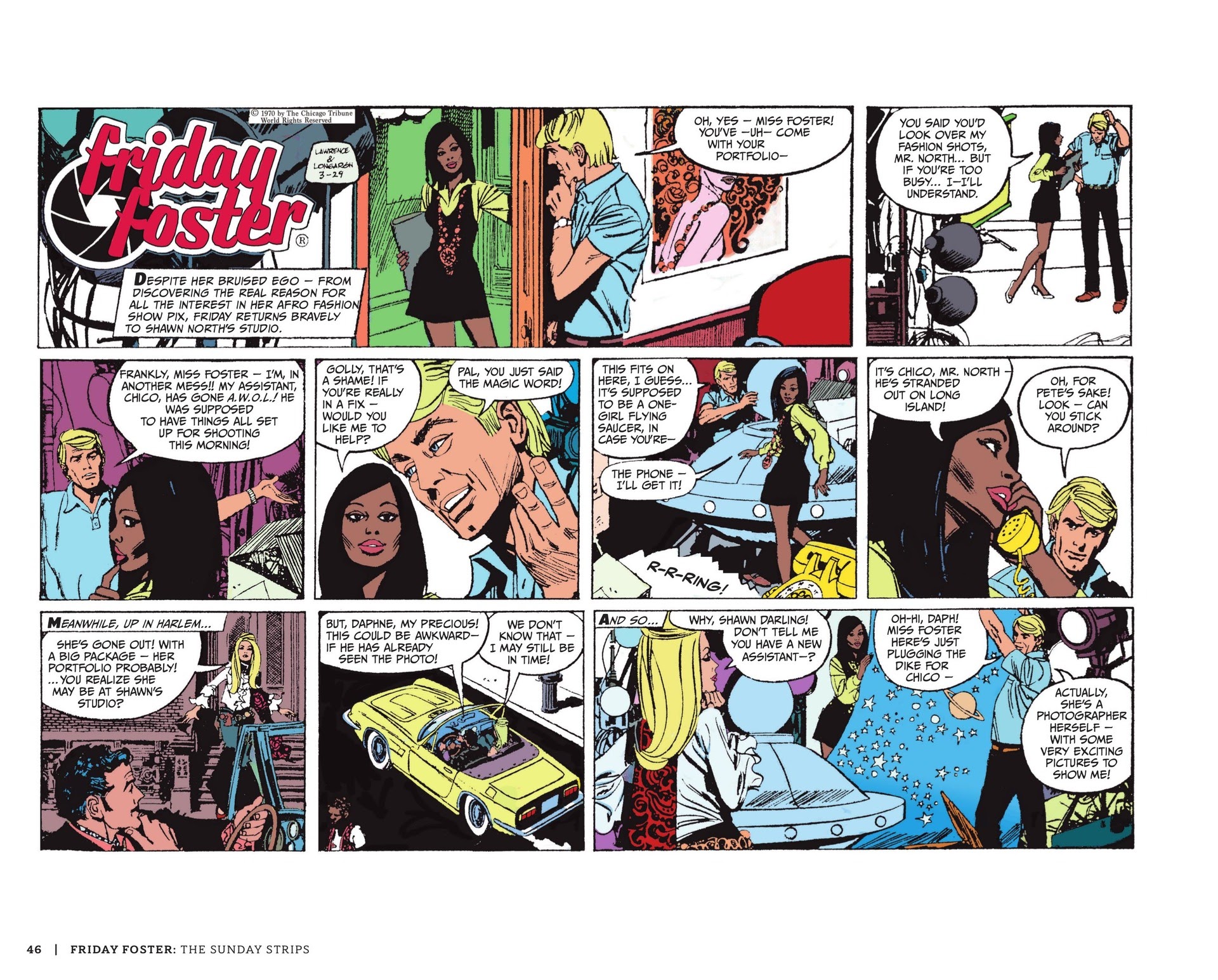 Read online Friday Foster: The Sunday Strips comic -  Issue # TPB (Part 1) - 47