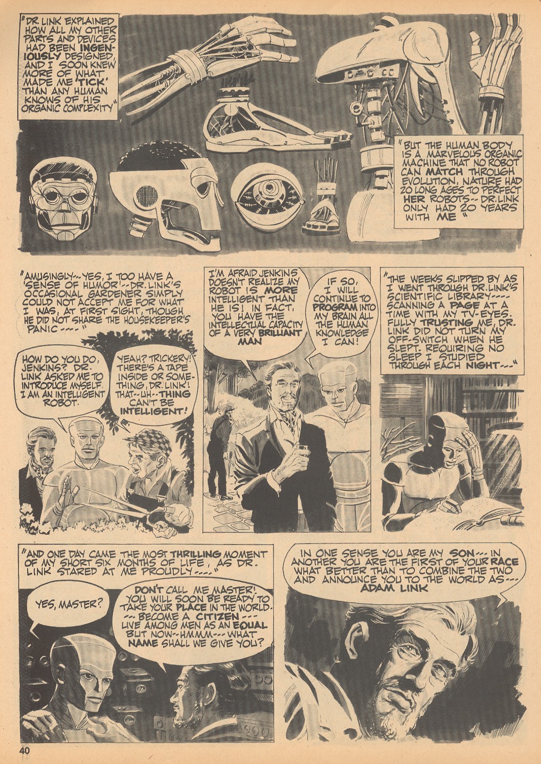 Read online Creepy (1964) comic -  Issue #2 - 40