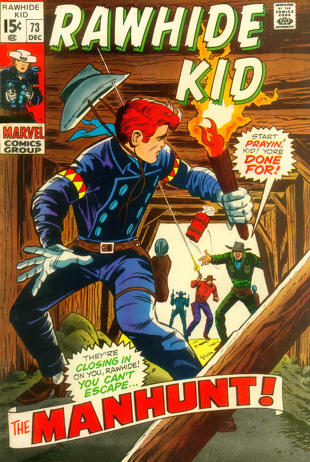 Read online The Rawhide Kid comic -  Issue #73 - 2