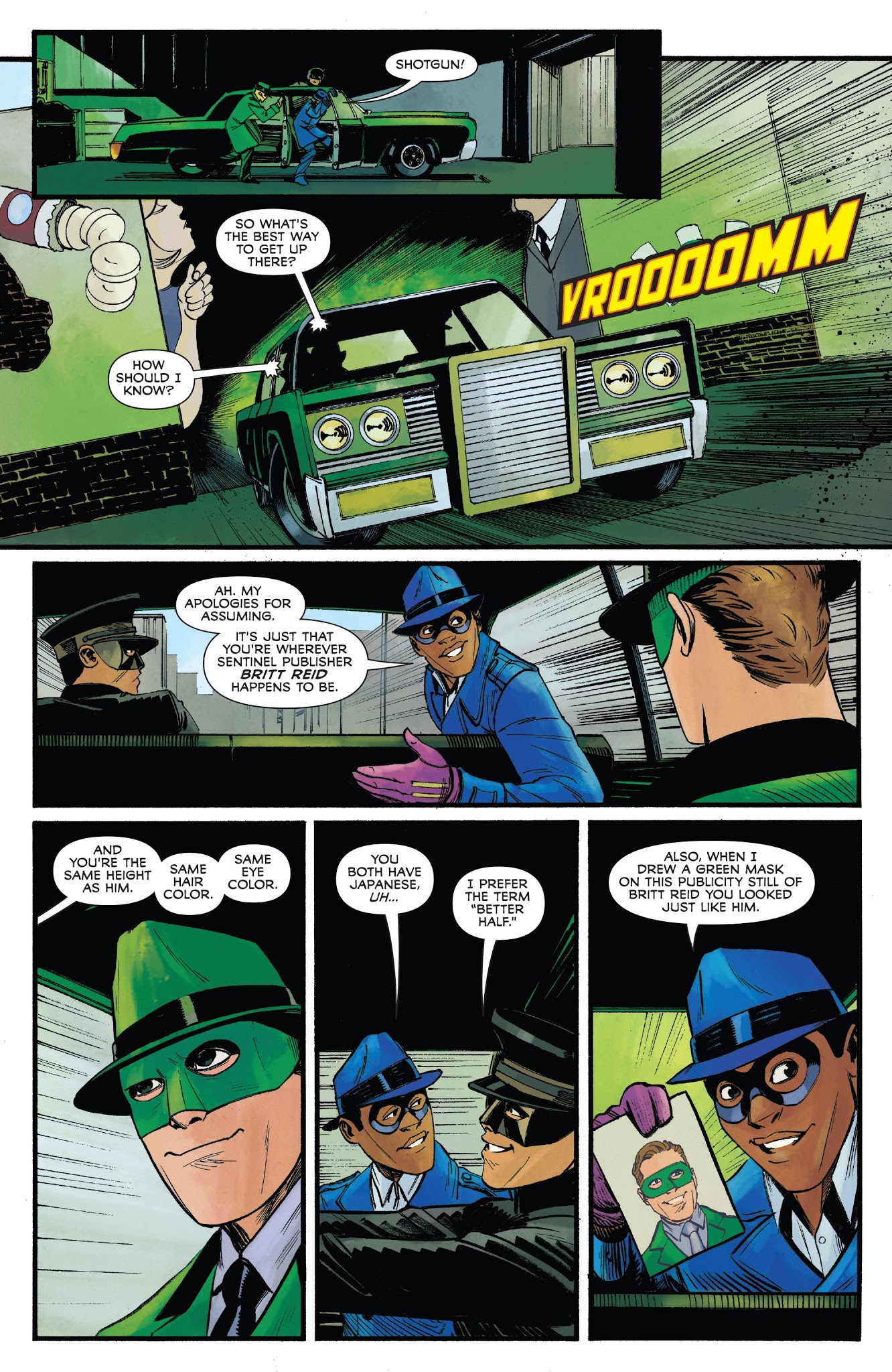 Read online The Green Hornet '66 Meets the Spirit comic -  Issue #4 - 14