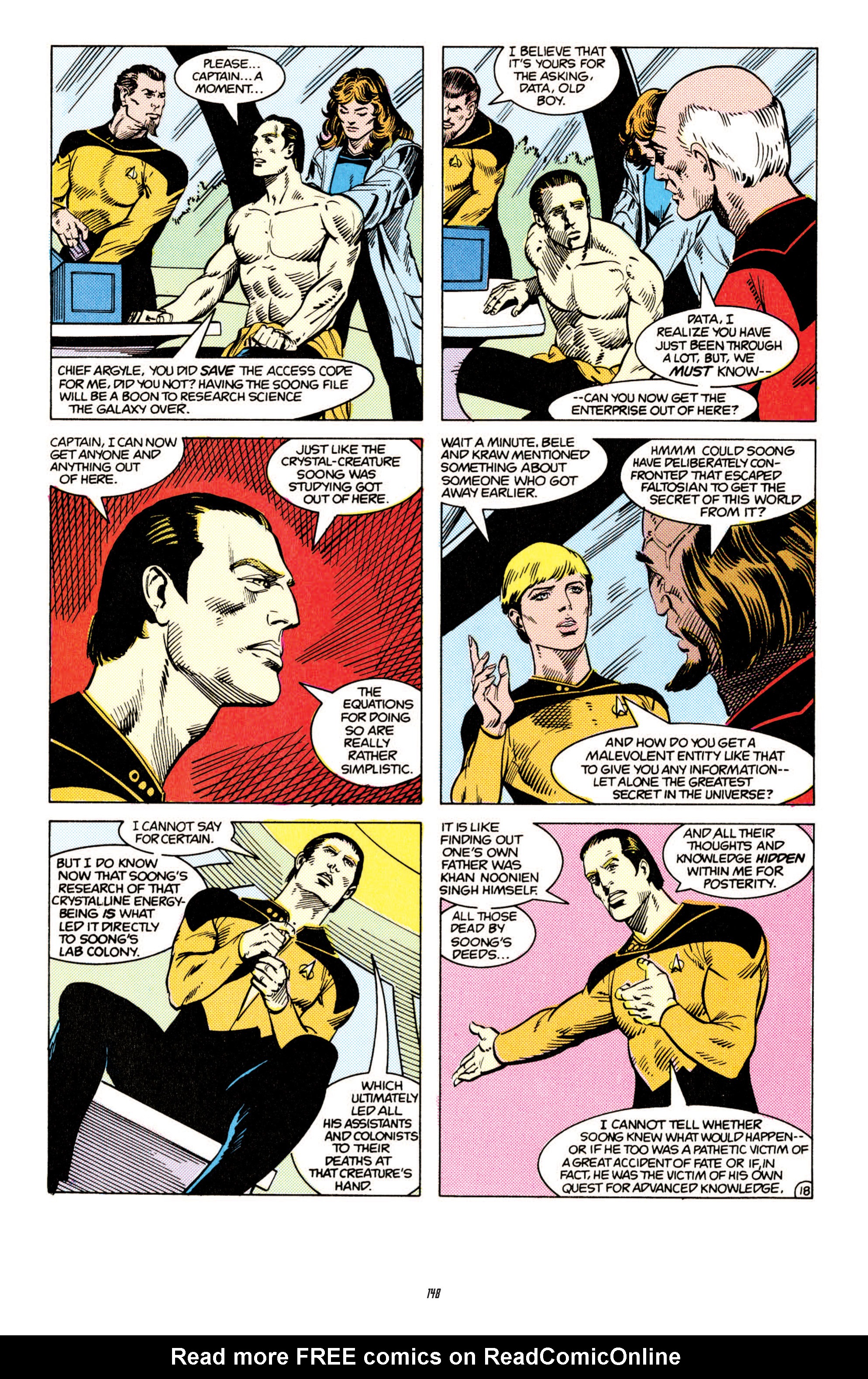 Read online Star Trek Classics comic -  Issue #4 - 147