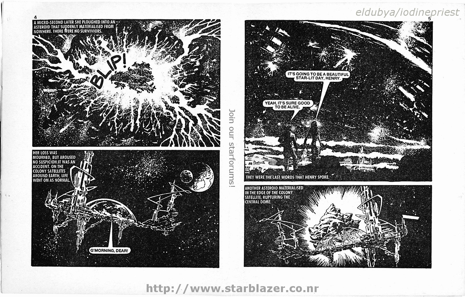 Read online Starblazer comic -  Issue #187 - 4