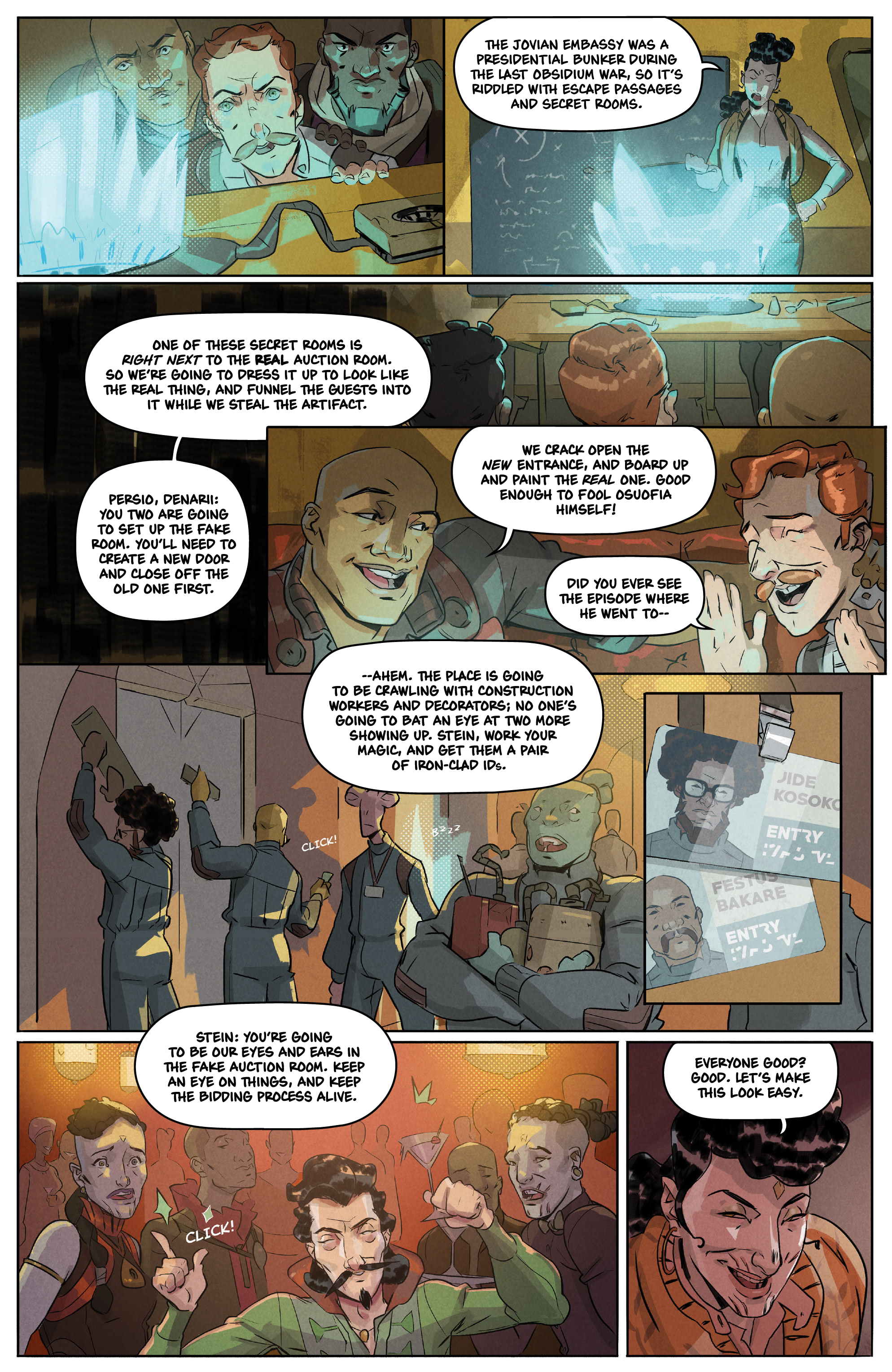 Read online New Masters comic -  Issue #3 - 13