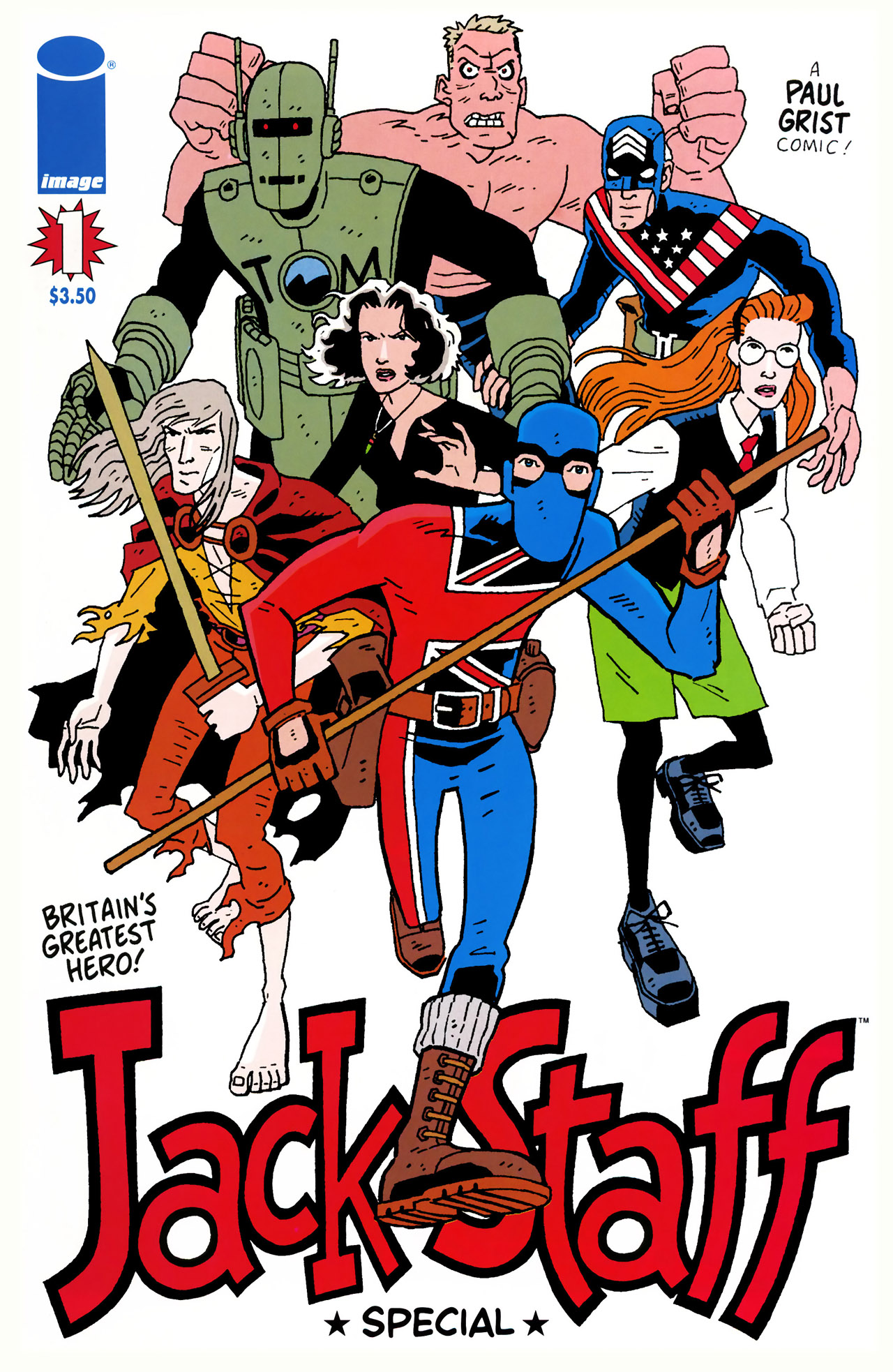 Read online Jack Staff Special comic -  Issue # Full - 1