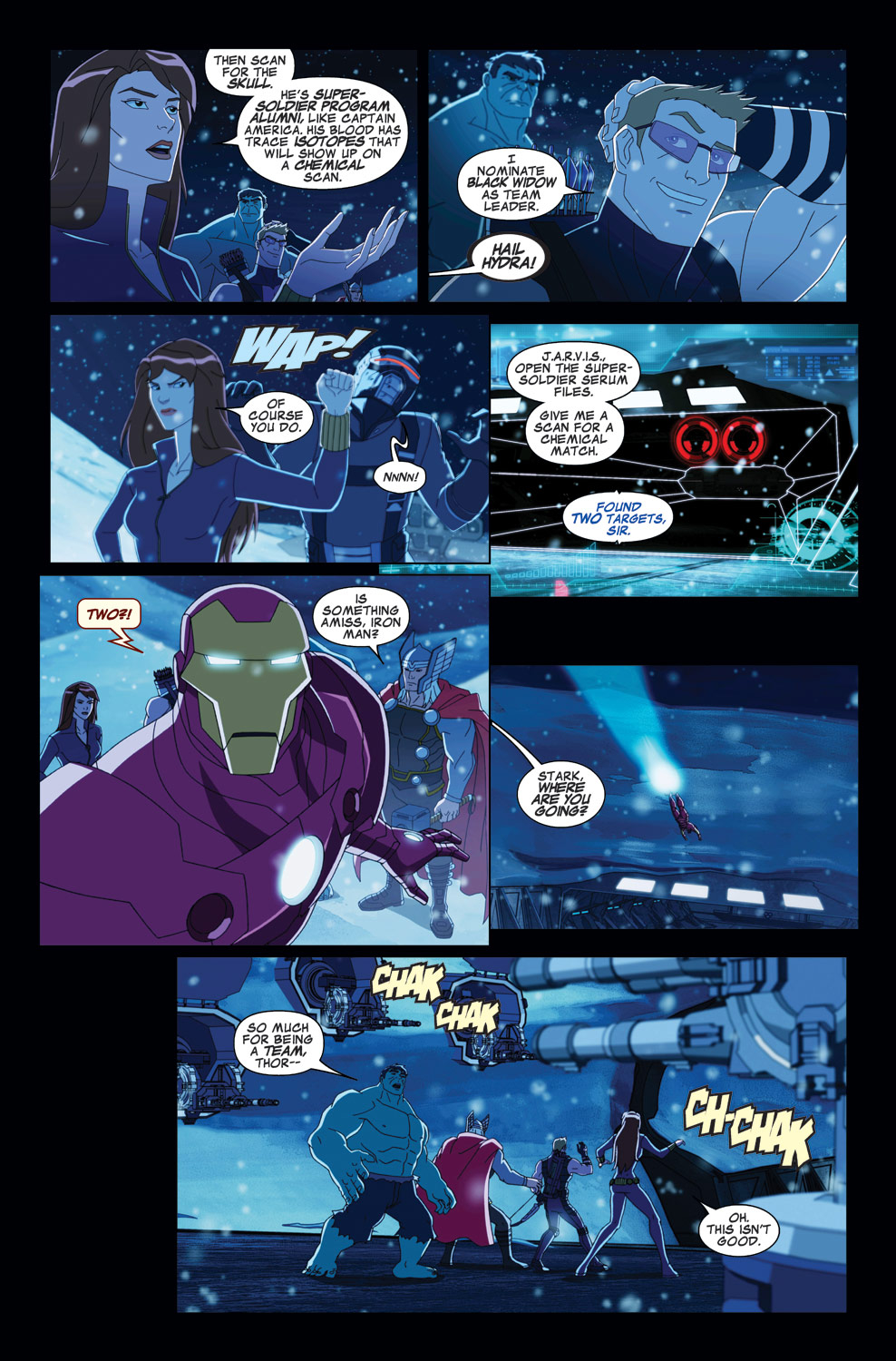 Read online Marvel Universe Avengers Assemble comic -  Issue #1 - 12