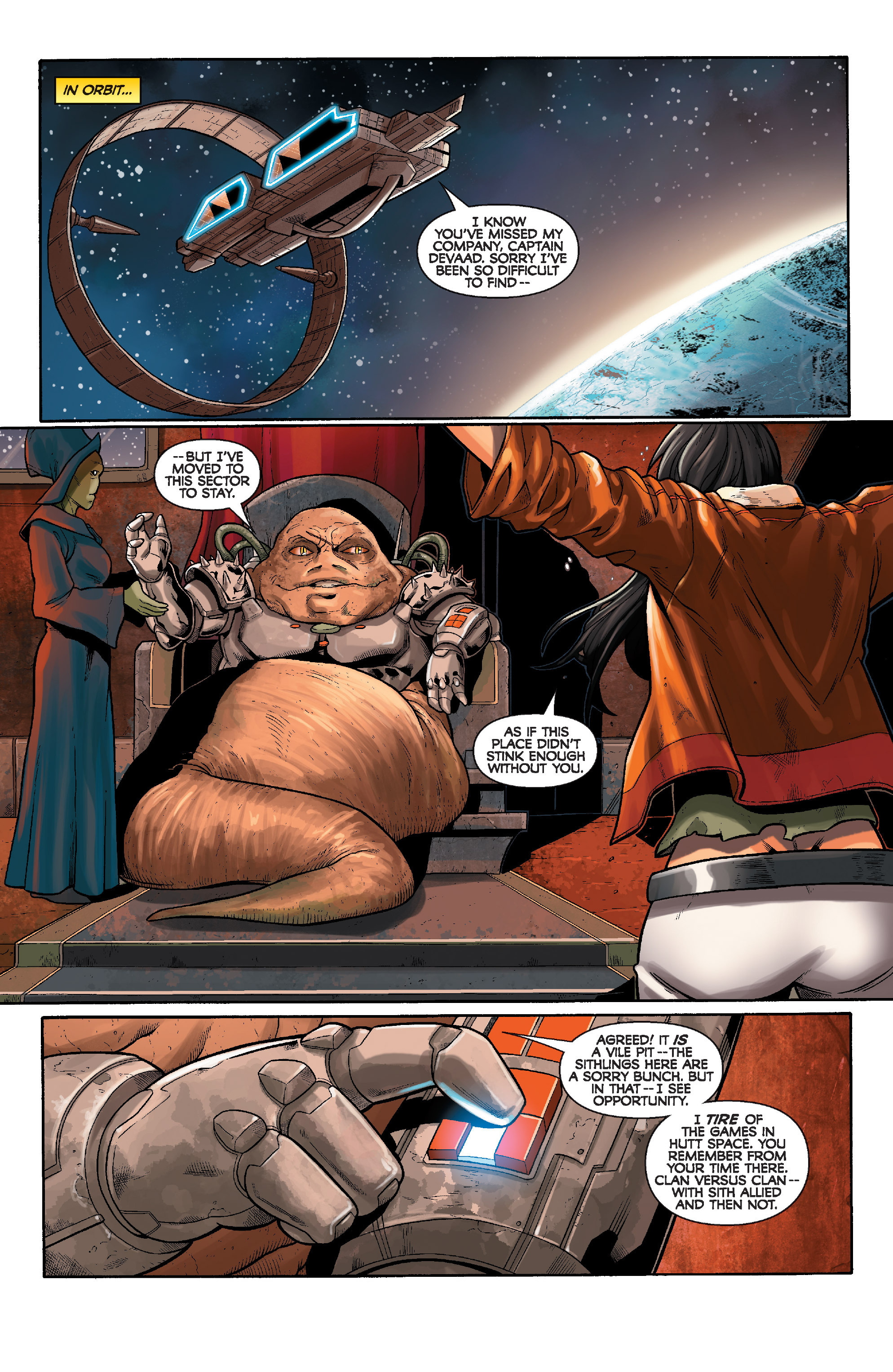 Read online Star Wars: Knight Errant - Deluge comic -  Issue #3 - 11