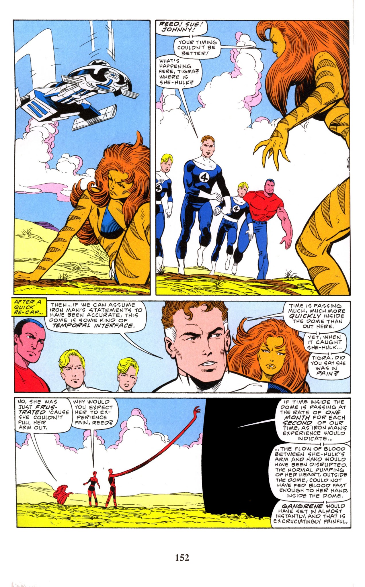 Read online Fantastic Four Visionaries: John Byrne comic -  Issue # TPB 8 - 153