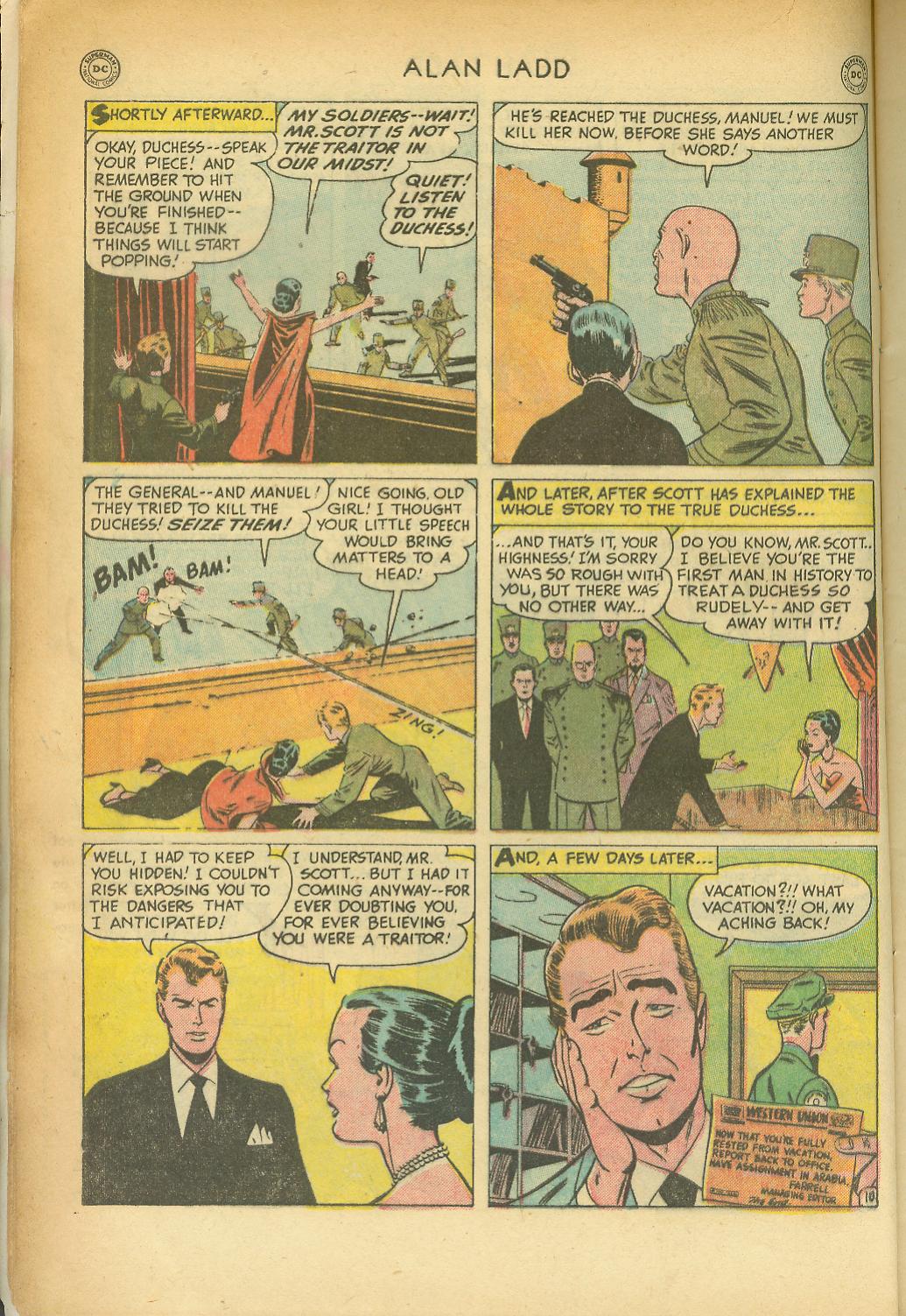 Read online Adventures of Alan Ladd comic -  Issue #8 - 12