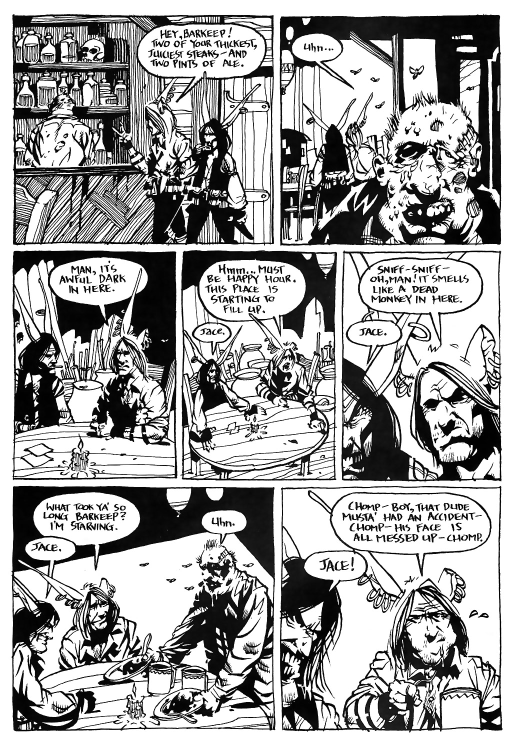 Read online Poison Elves (1995) comic -  Issue #61 - 6