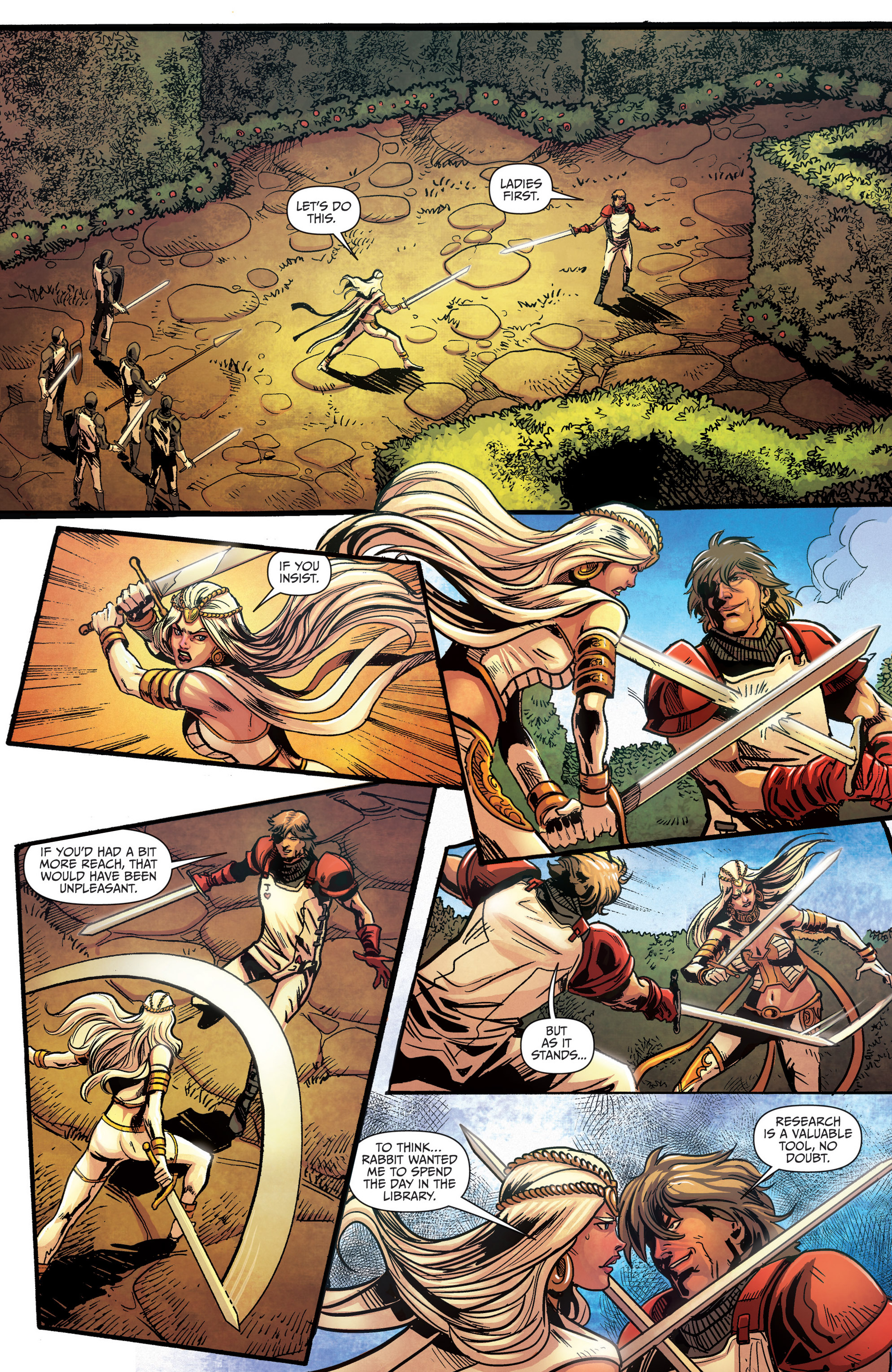 Read online Grimm Fairy Tales presents Wonderland comic -  Issue #32 - 6