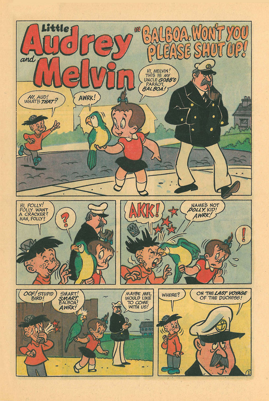 Read online Little Audrey And Melvin comic -  Issue #23 - 21
