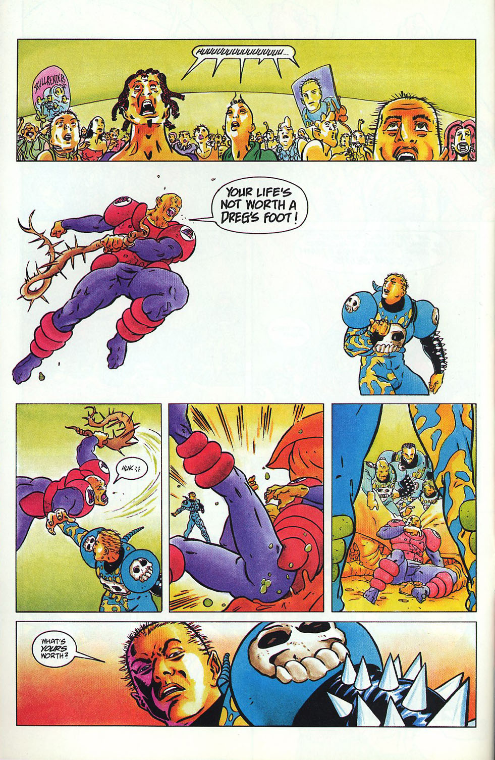 Read online Warriors of Plasm comic -  Issue #8 - 9