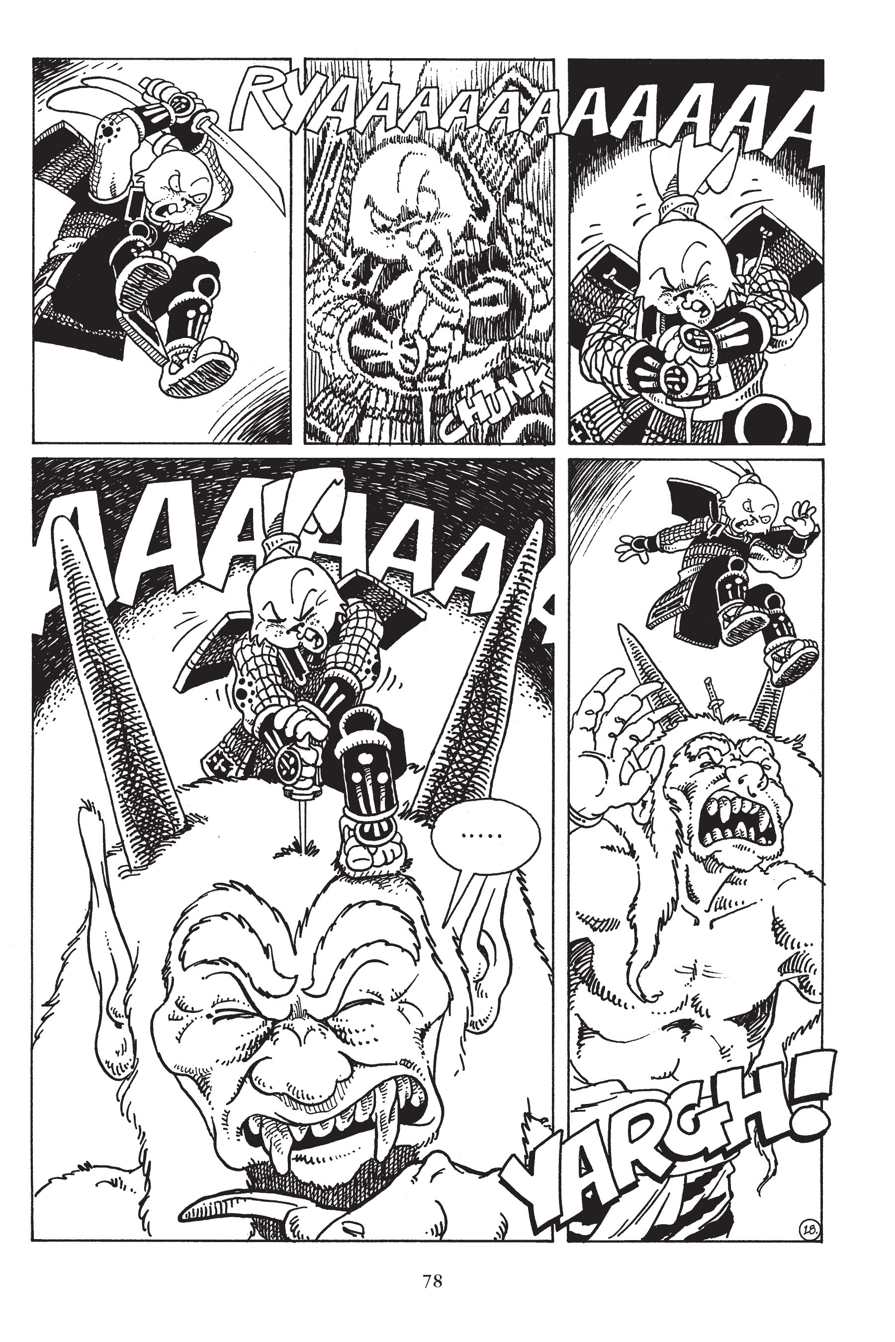 Read online Usagi Yojimbo (1987) comic -  Issue # _TPB 6 - 78