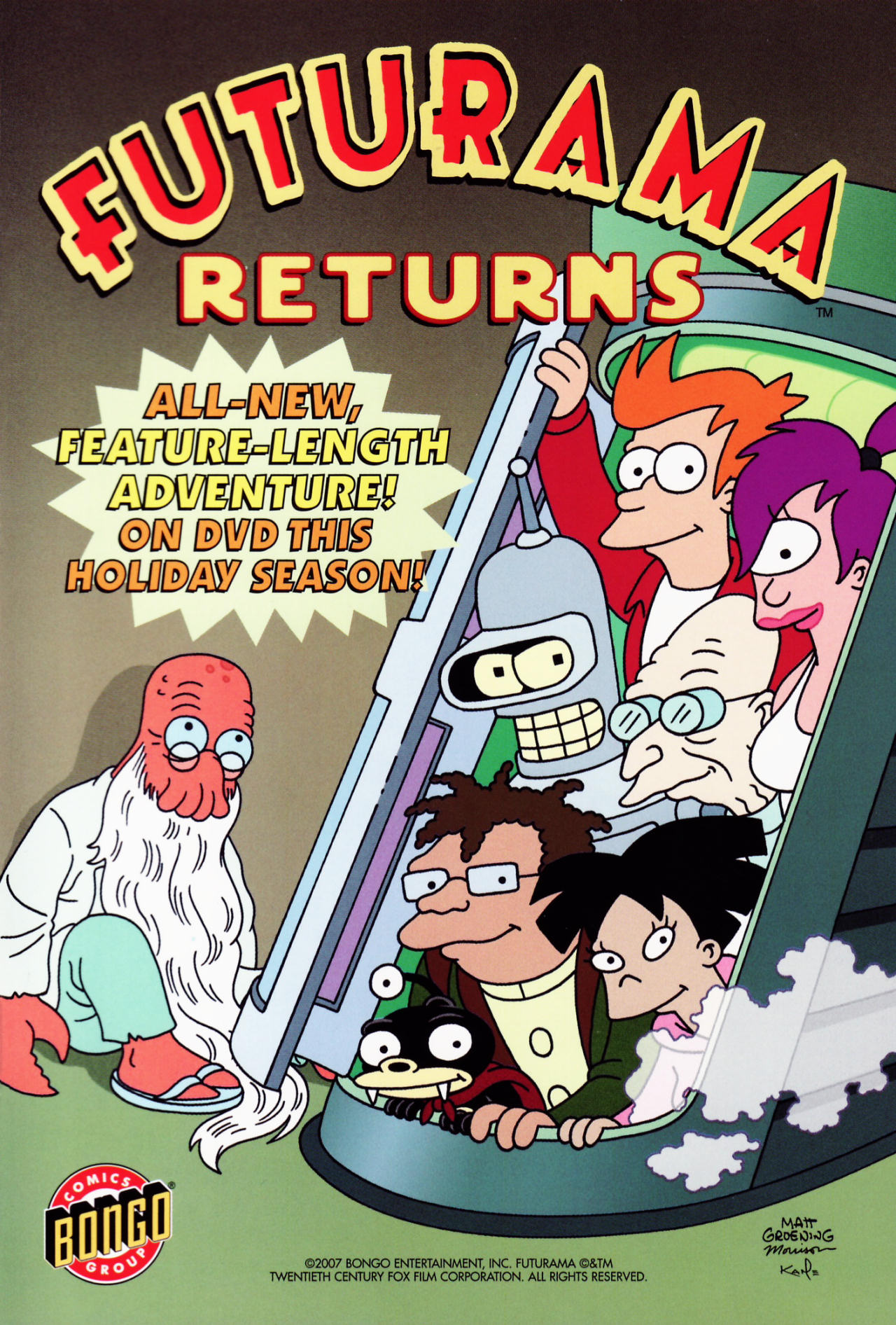 Read online Futurama Comics comic -  Issue #50b - 1