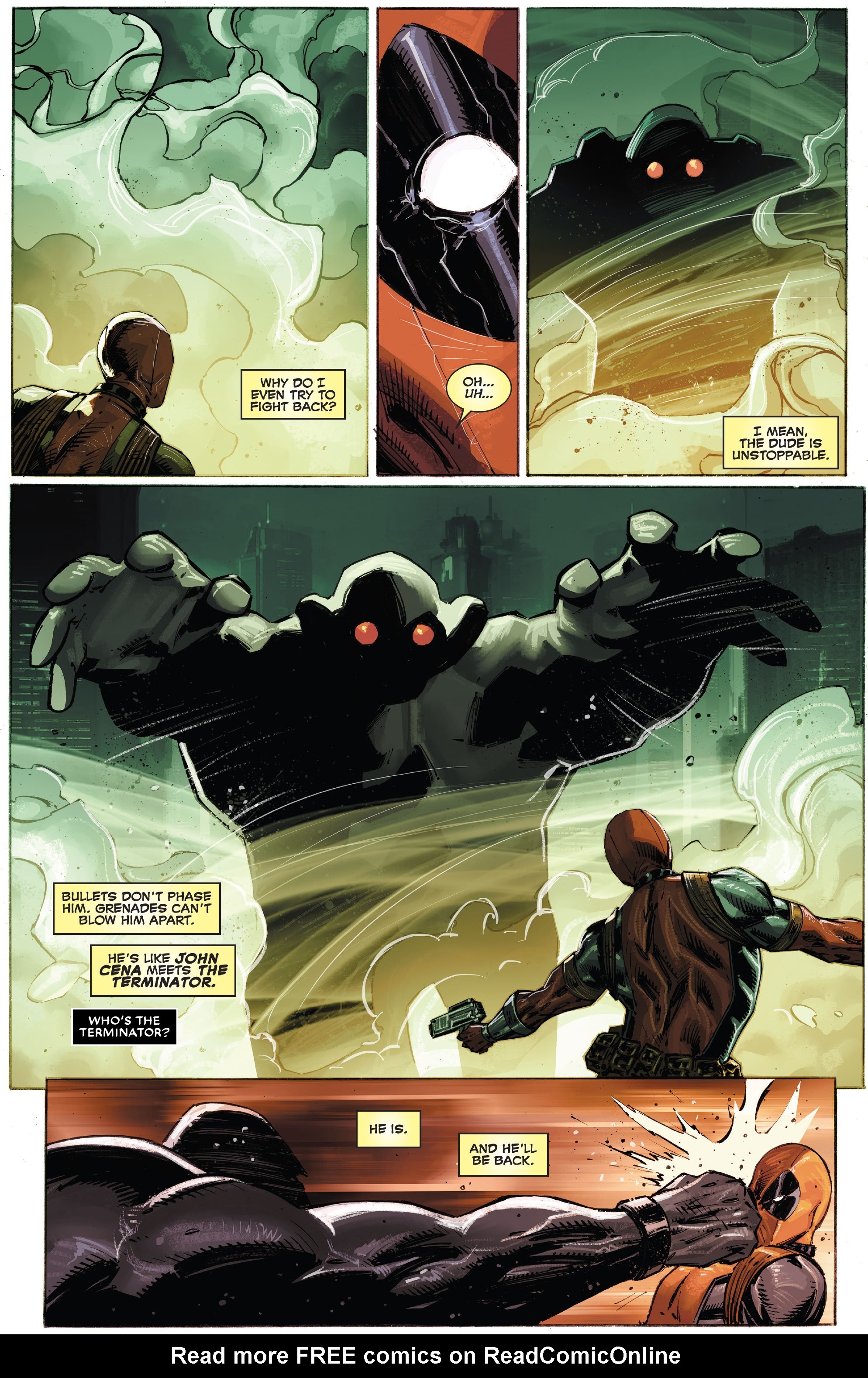 Read online Deadpool: Bad Blood (2022) comic -  Issue #1 - 12