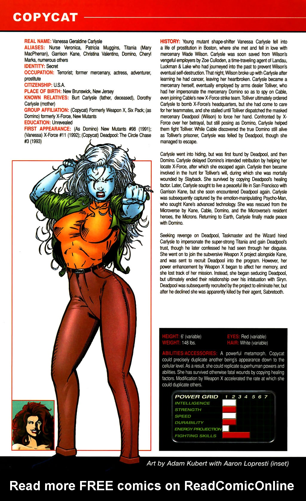 Read online All-New Official Handbook of the Marvel Universe A to Z comic -  Issue #3 - 4