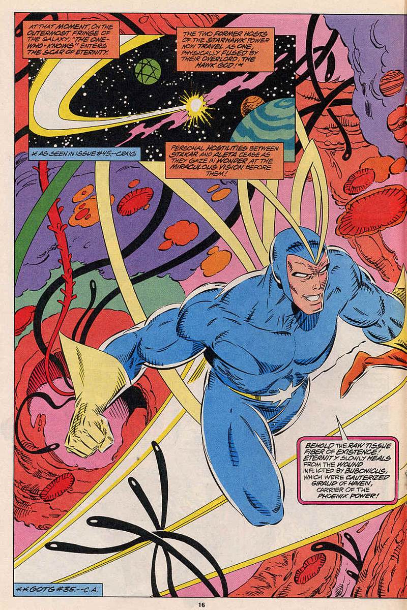Read online Guardians of the Galaxy (1990) comic -  Issue #48 - 13