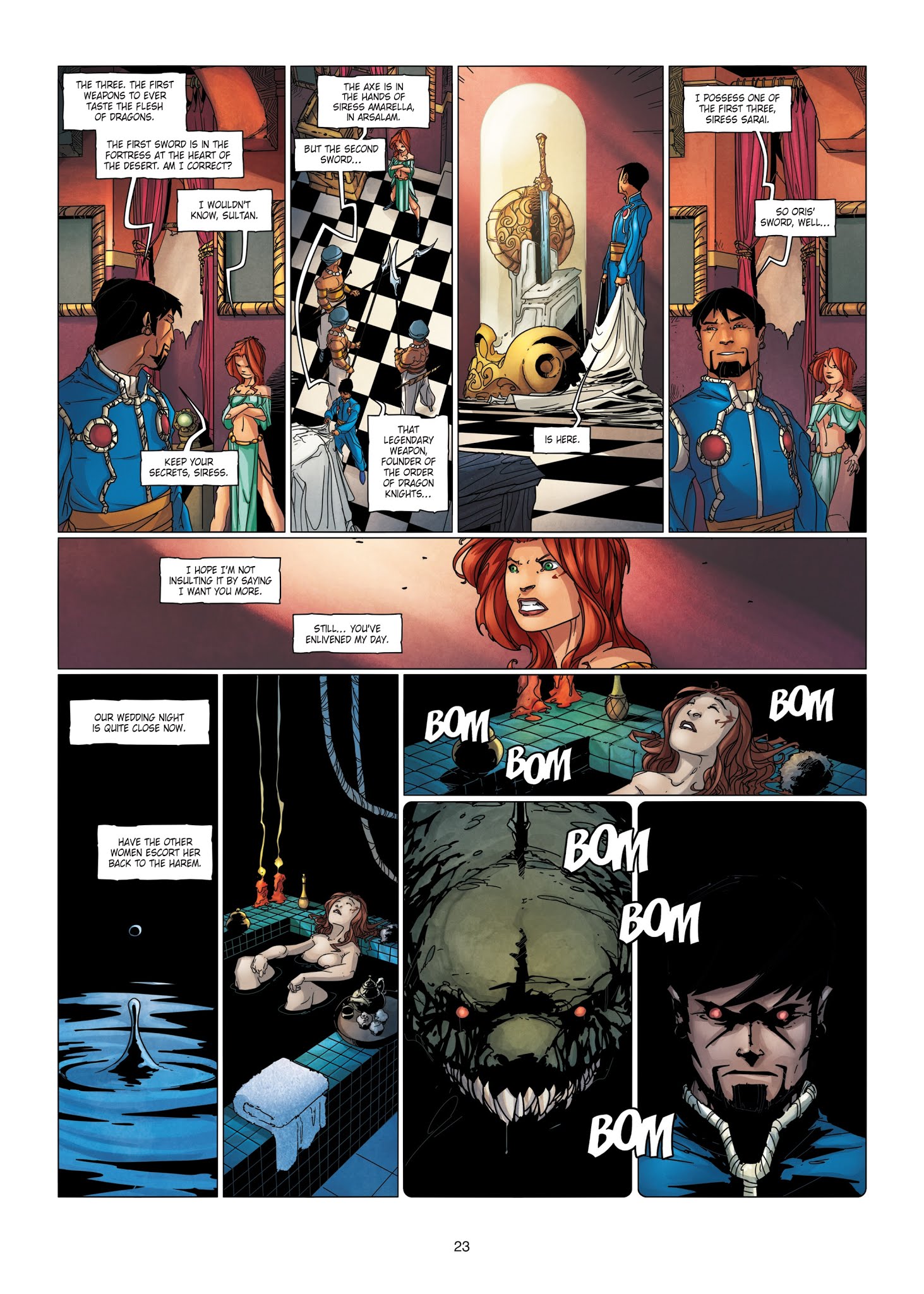 Read online Chronicles of the Dragon Knights comic -  Issue #15 - 23