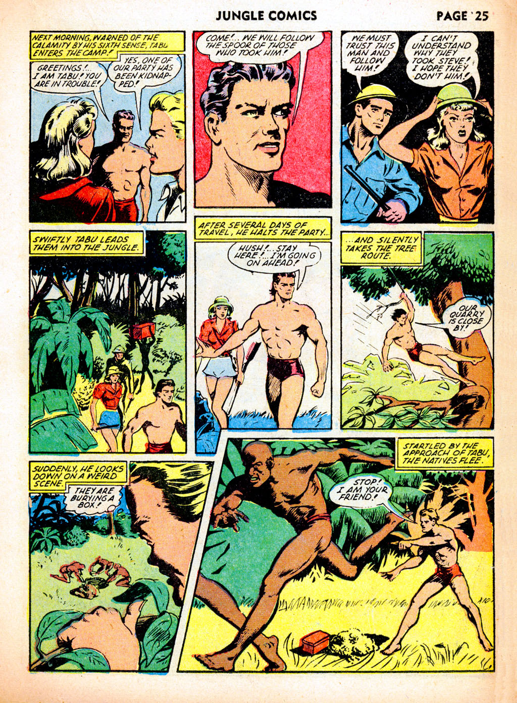 Read online Jungle Comics comic -  Issue #37 - 27