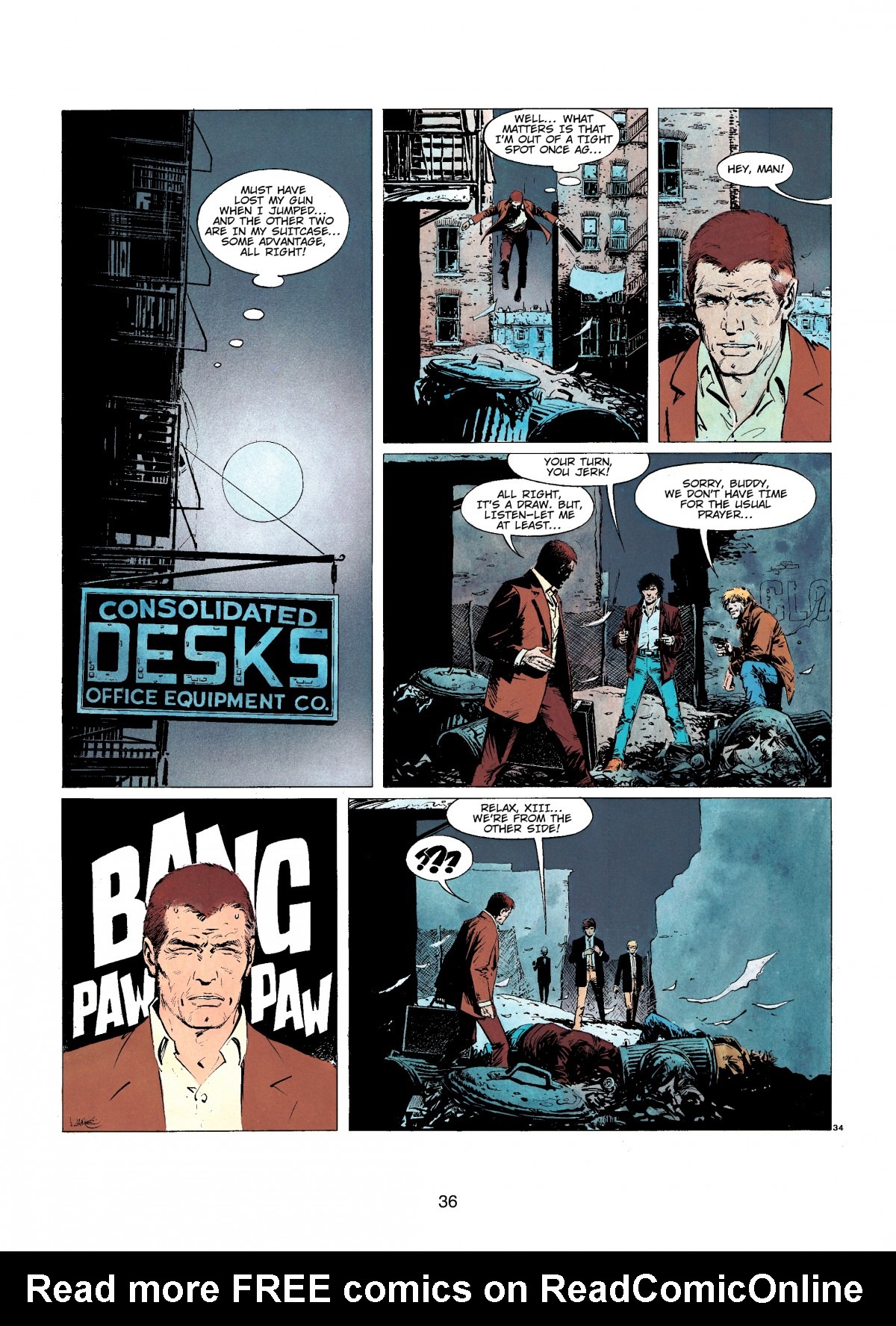 Read online XIII comic -  Issue #1 - 38