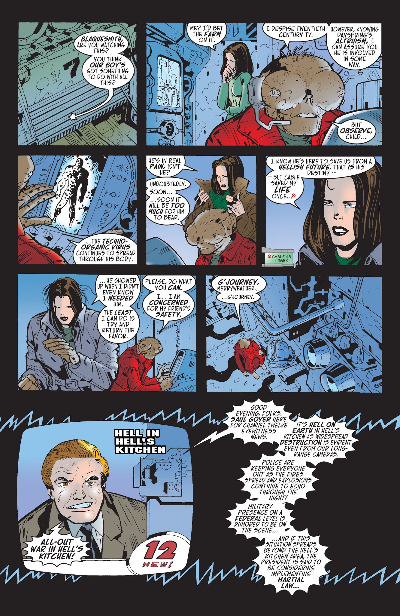 Read online Deathlok: Rage Against the Machine comic -  Issue # TPB - 35