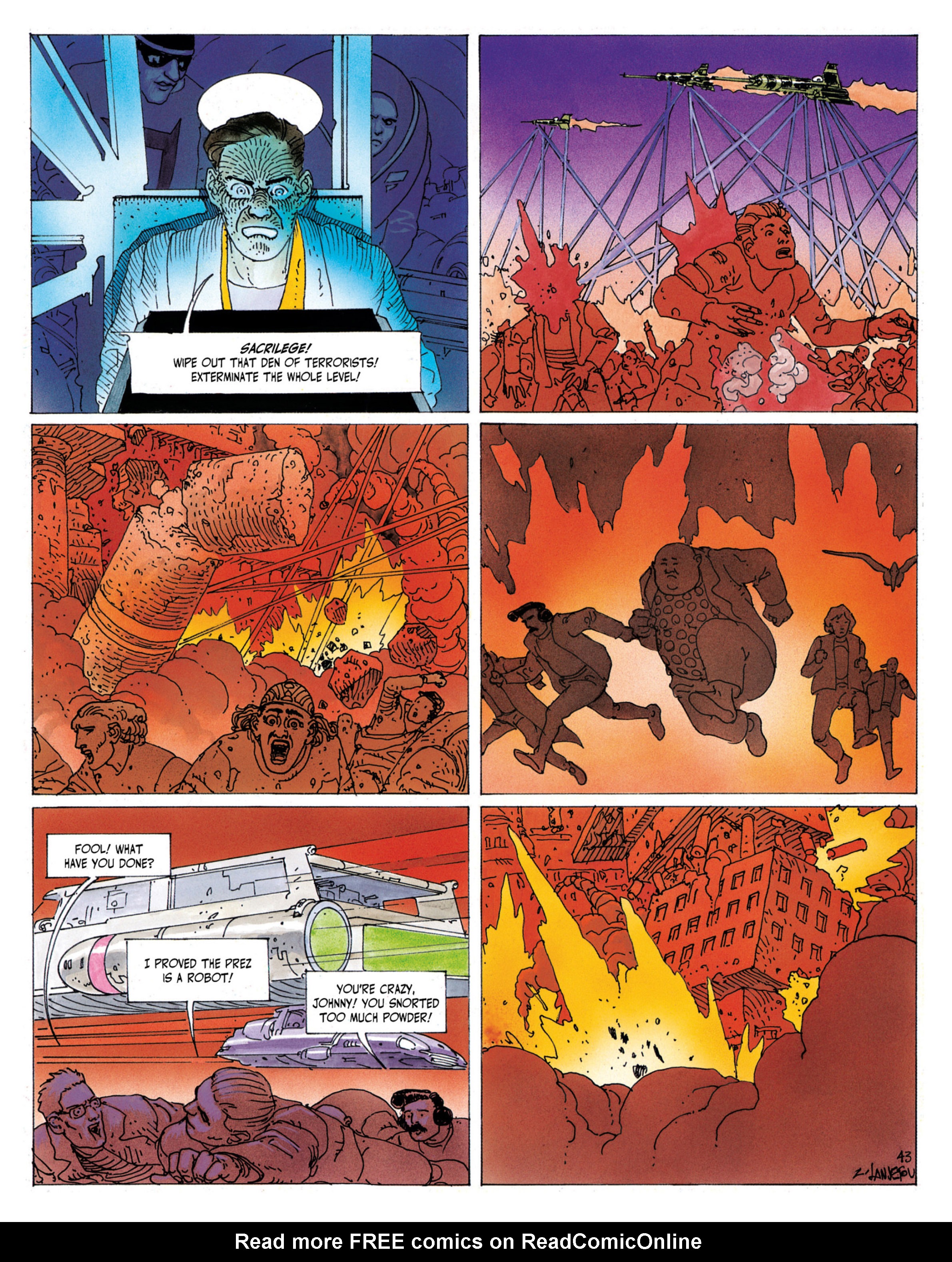 Read online Before the Incal comic -  Issue #1 - 46