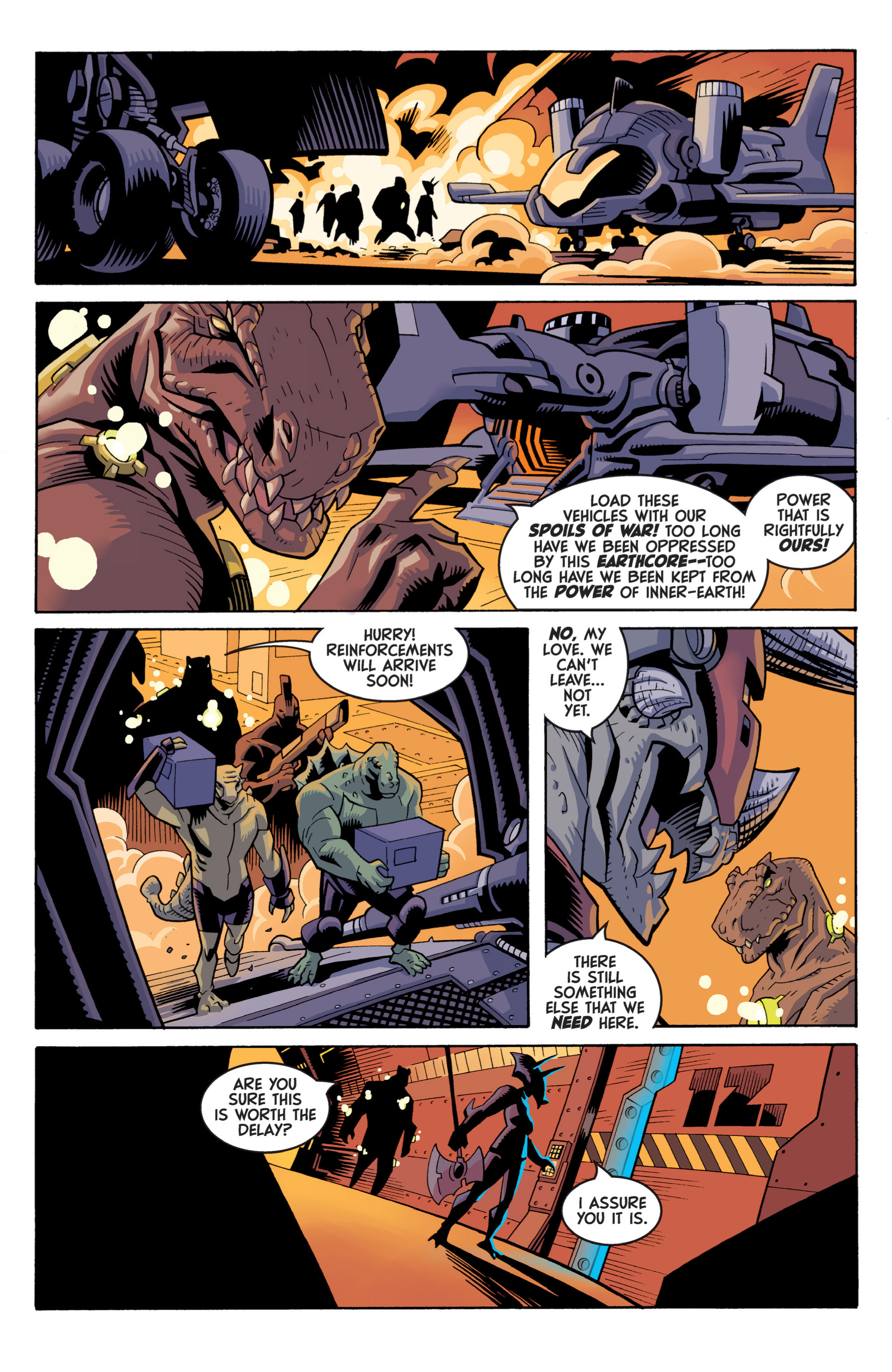 Read online Super Dinosaur (2011) comic -  Issue #20 - 21
