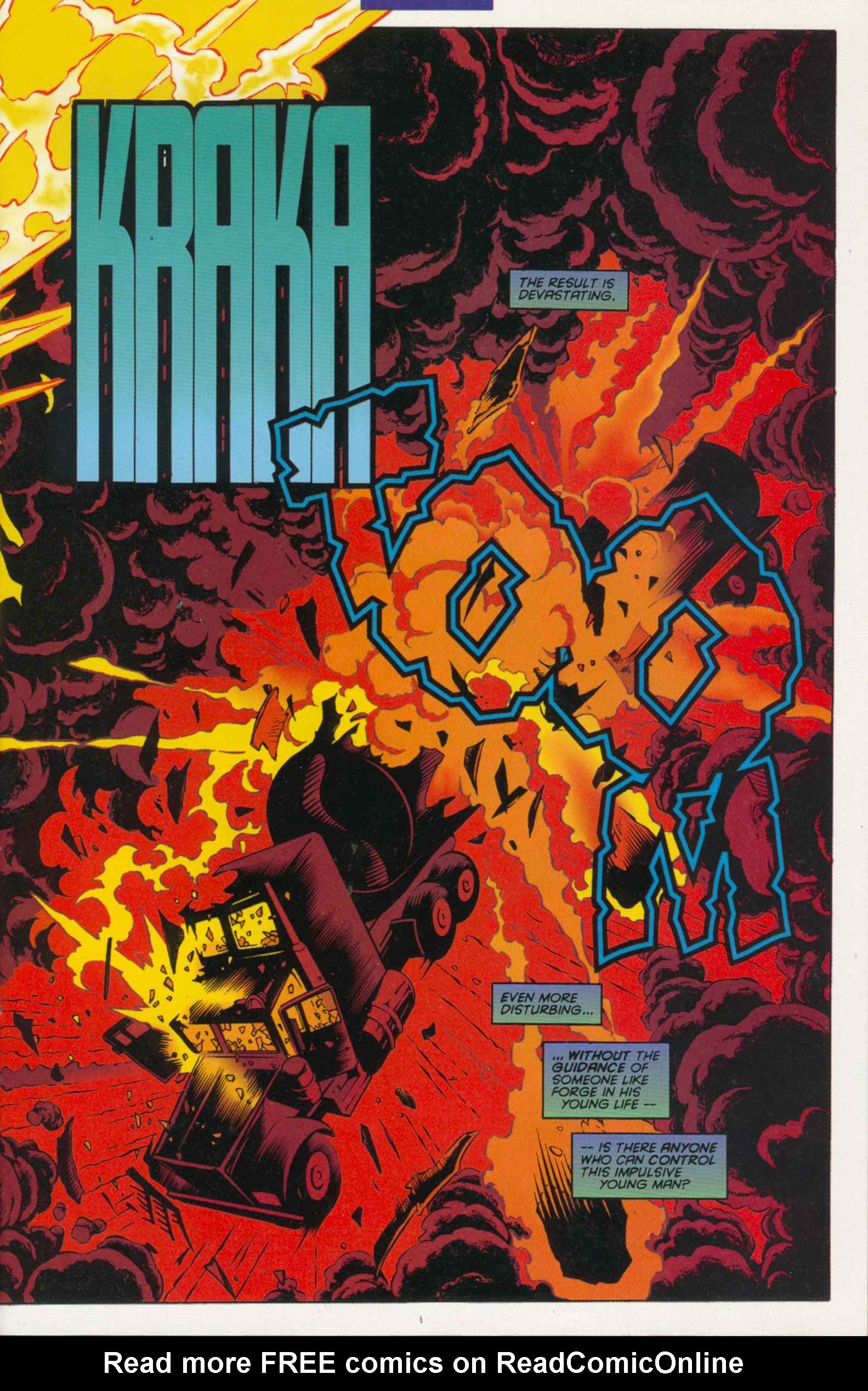Read online X-Man comic -  Issue #5 - 16