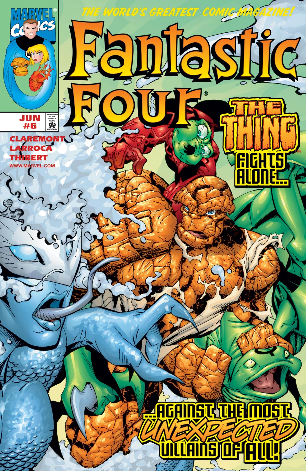 Read online Fantastic Four (1998) comic -  Issue #6 - 1