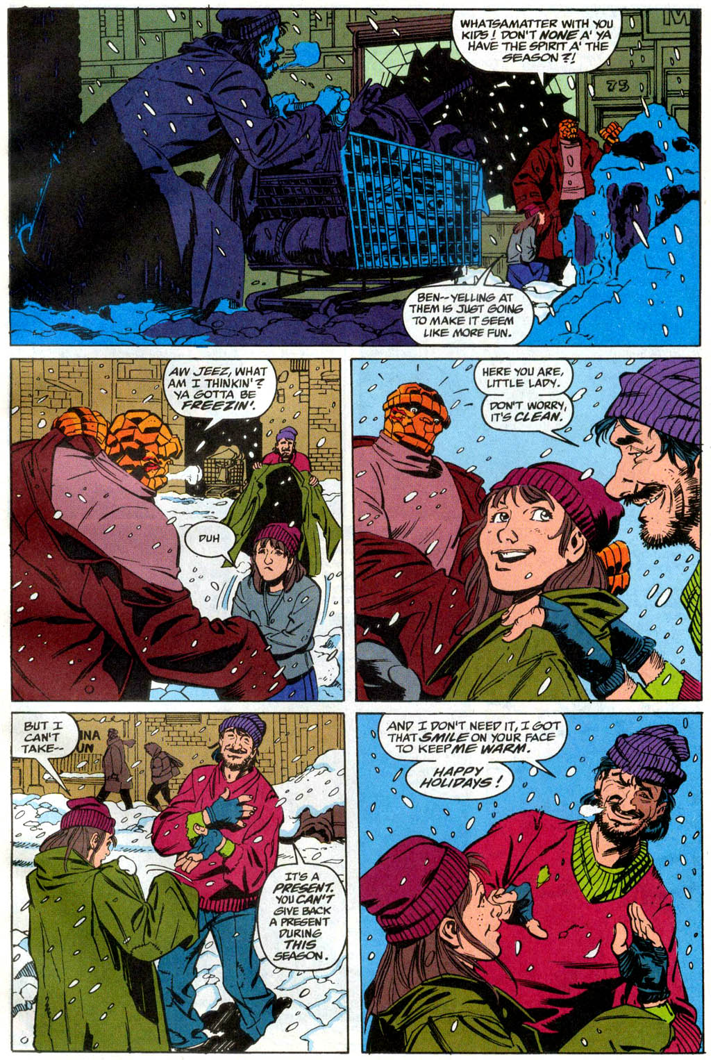 Read online Marvel Holiday Special (1991) comic -  Issue #1994 - 36