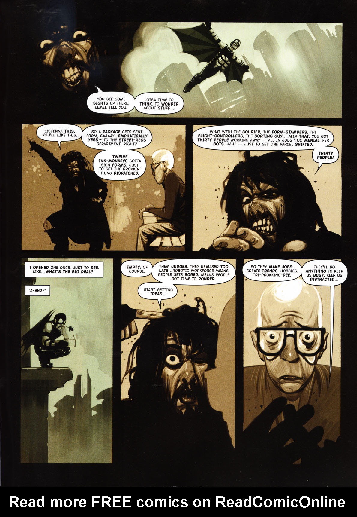 Read online Judge Dredd Megazine (Vol. 5) comic -  Issue #234 - 21