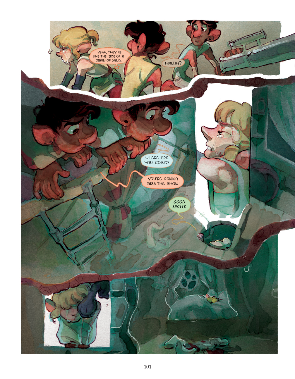 Read online Amelia Erroway: Castaway Commander comic -  Issue # TPB (Part 1) - 99