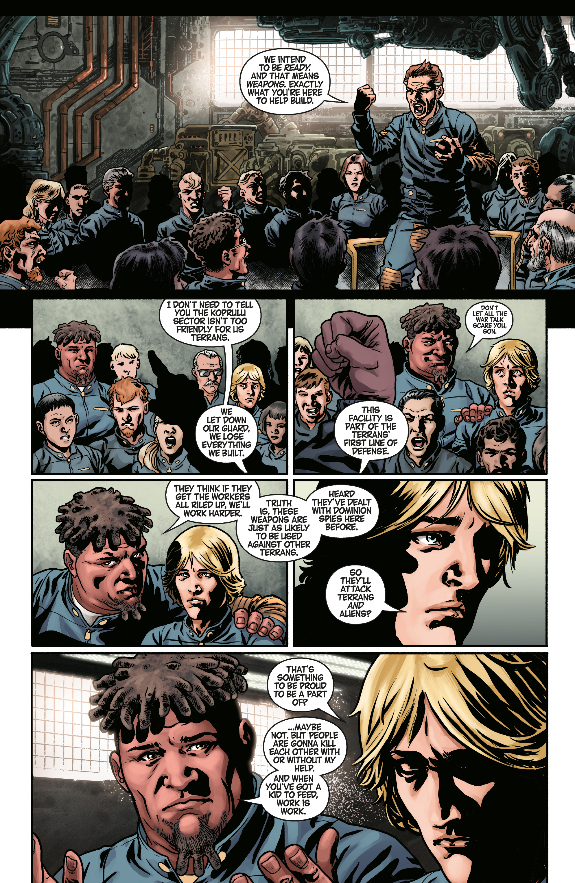 Read online StarCraft: Survivors comic -  Issue #1 - 9