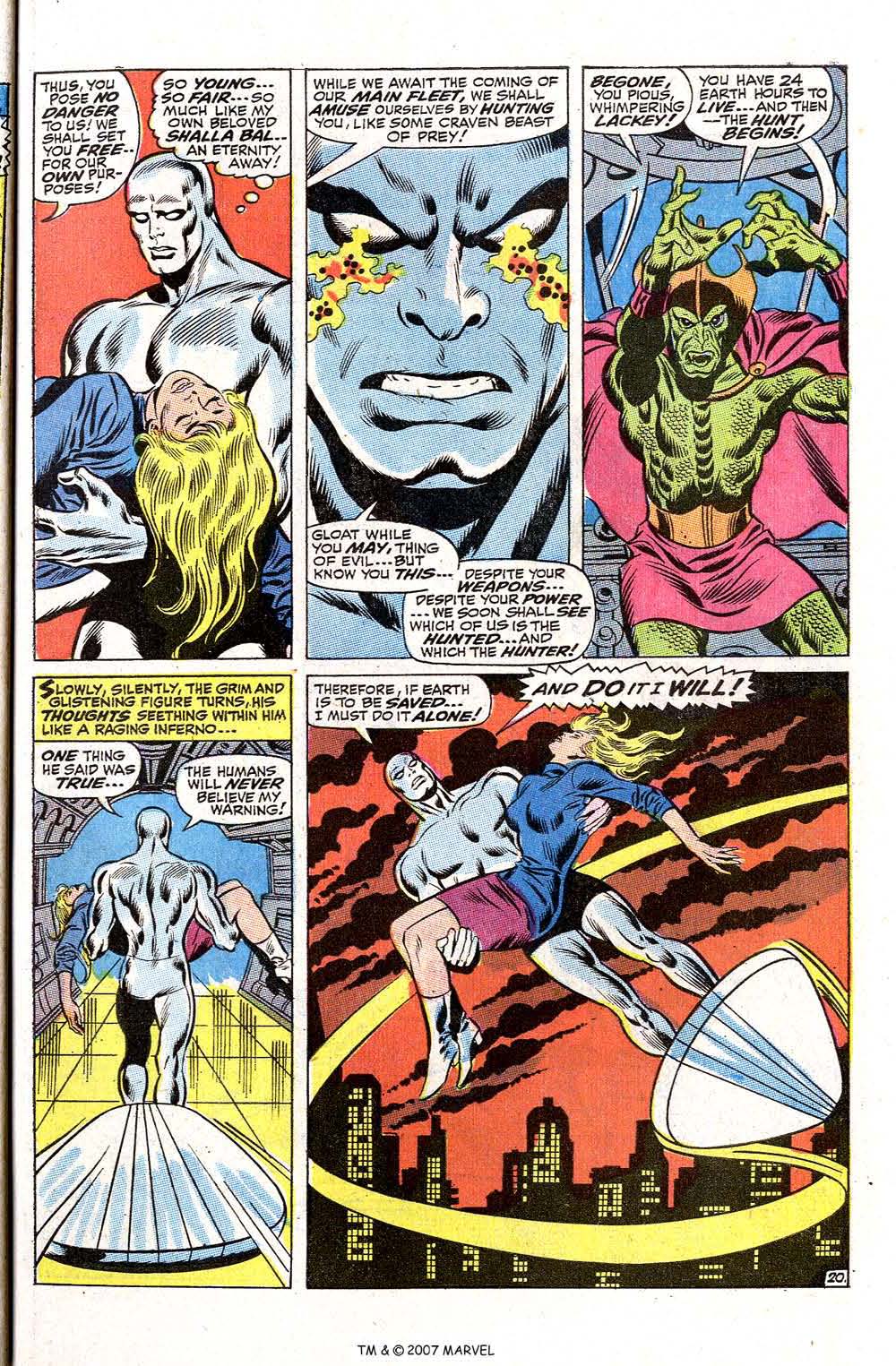 Read online Silver Surfer (1968) comic -  Issue #2 - 27