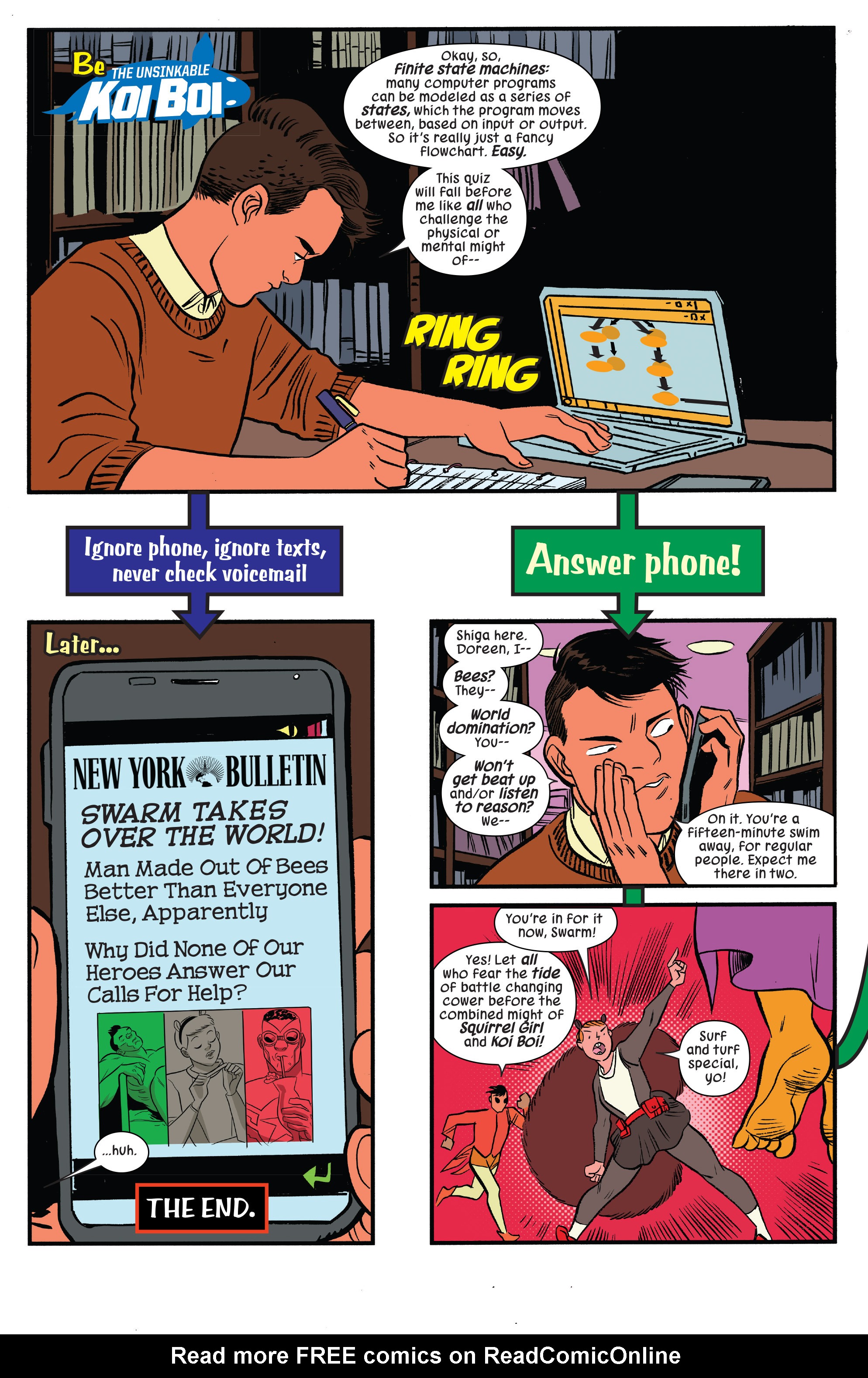 Read online The Unbeatable Squirrel Girl II comic -  Issue #7 - 11
