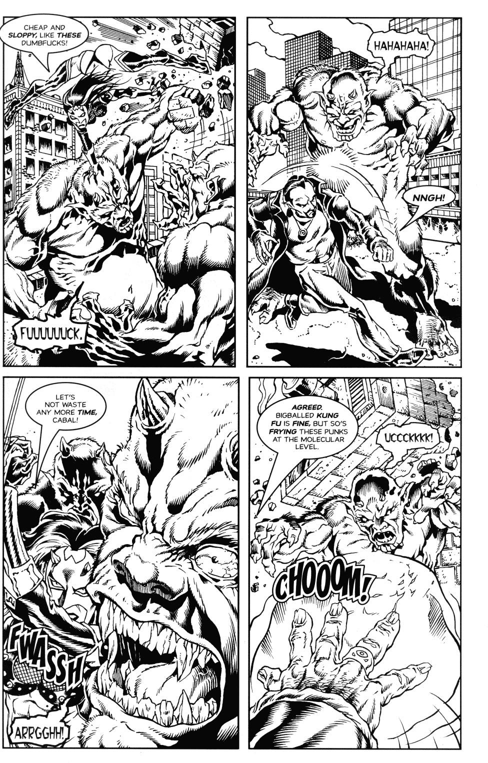 Read online Faust: Singha's Talons comic -  Issue #3 - 17