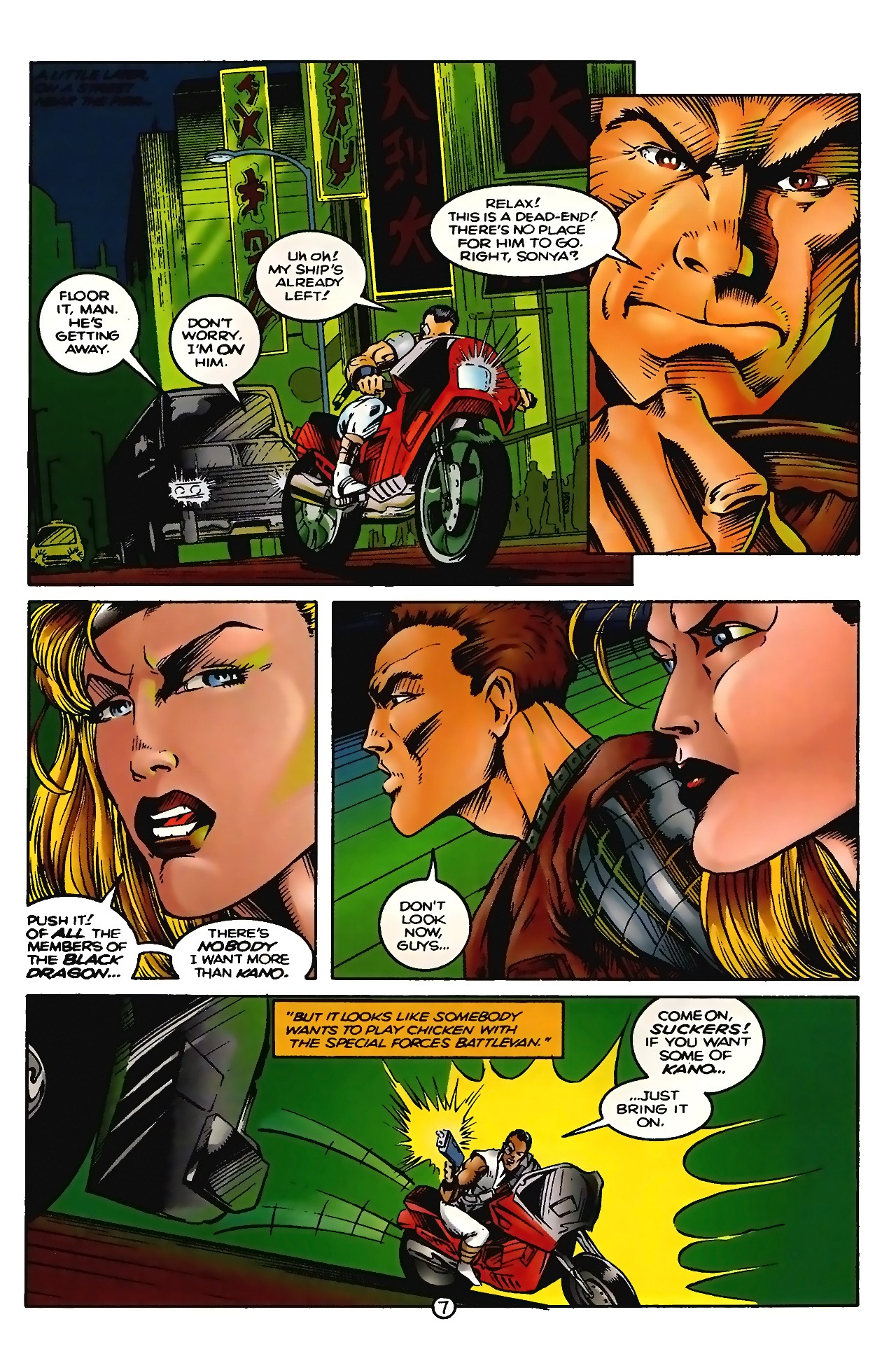 Read online Mortal Kombat (1994) comic -  Issue #1 - 10