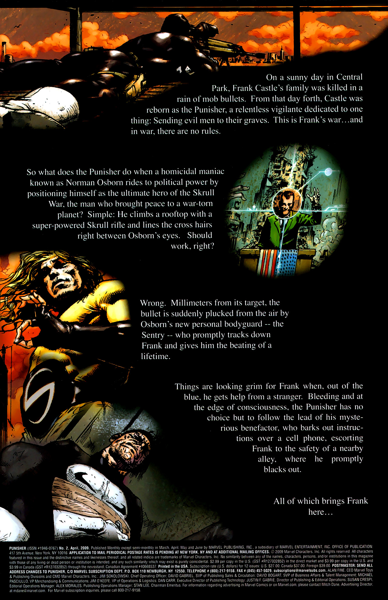 Read online Punisher (2009) comic -  Issue #2 - 4