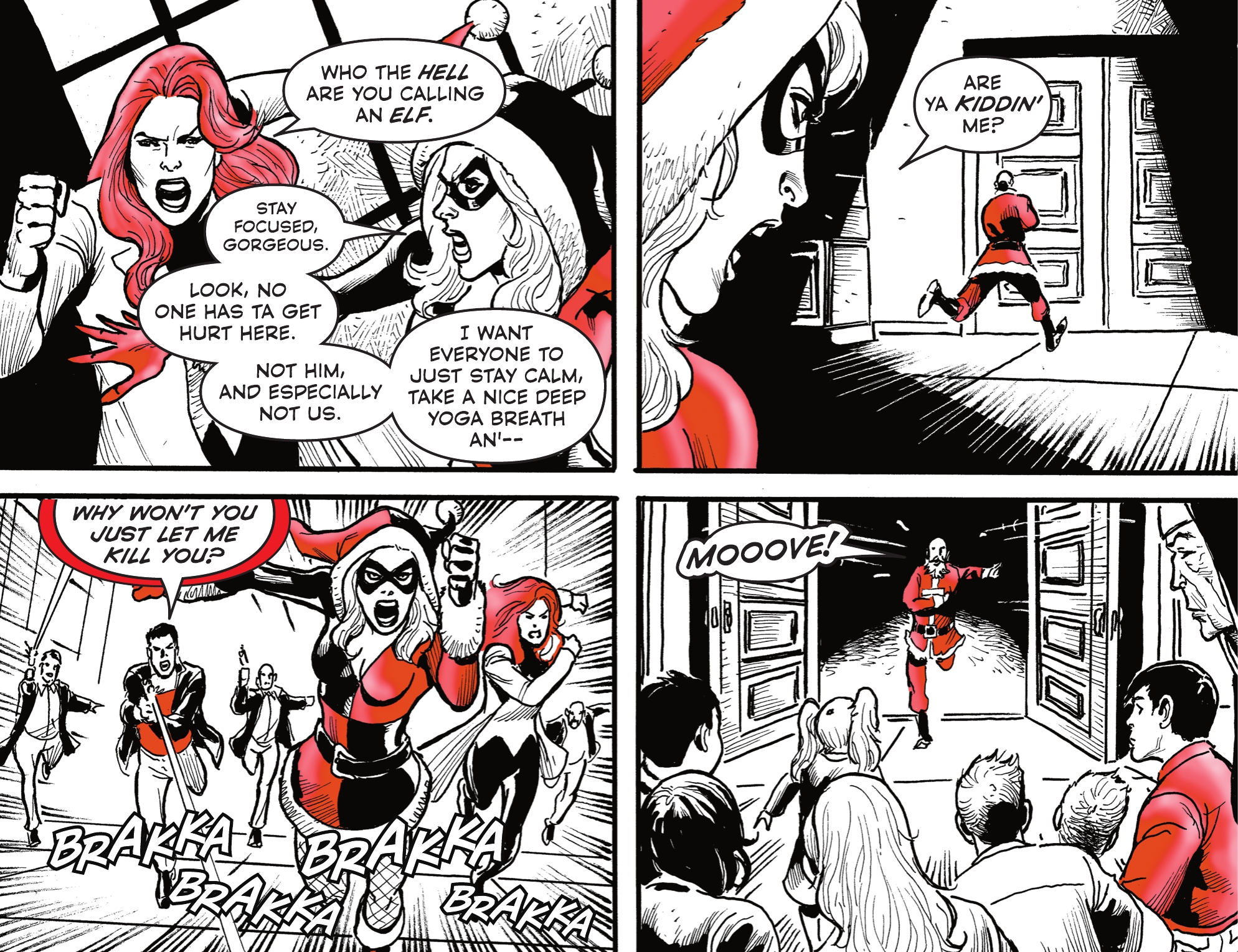 Read online Harley Quinn Black   White   Red comic -  Issue #17 - 19